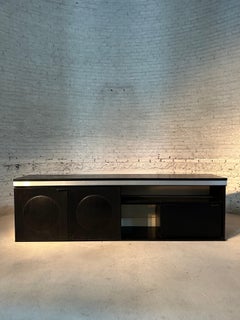 Black Brutalist Lowboard