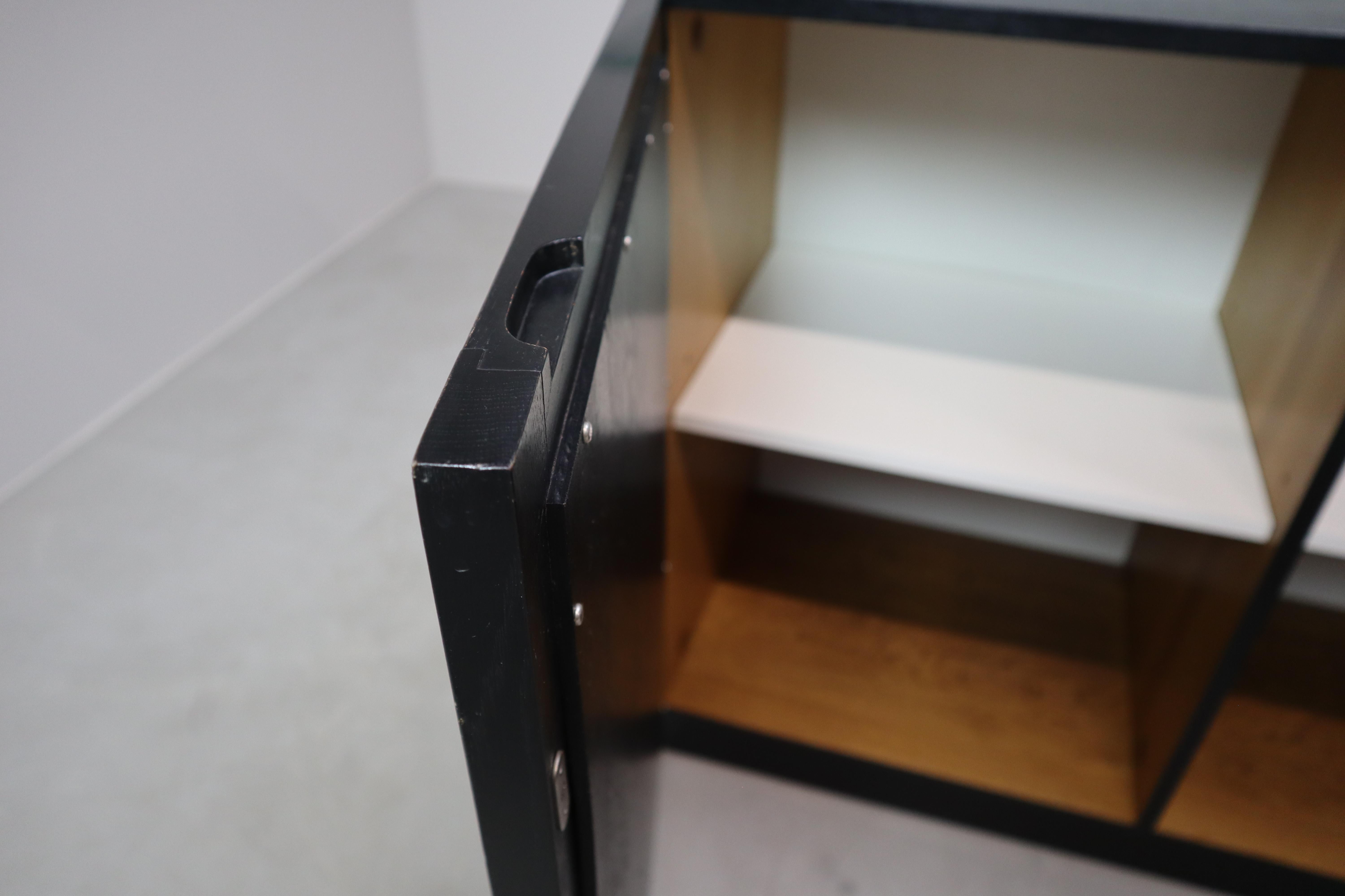 Buffet brutaliste noir de Frans Defour, Belgique, années 1970 en vente 5