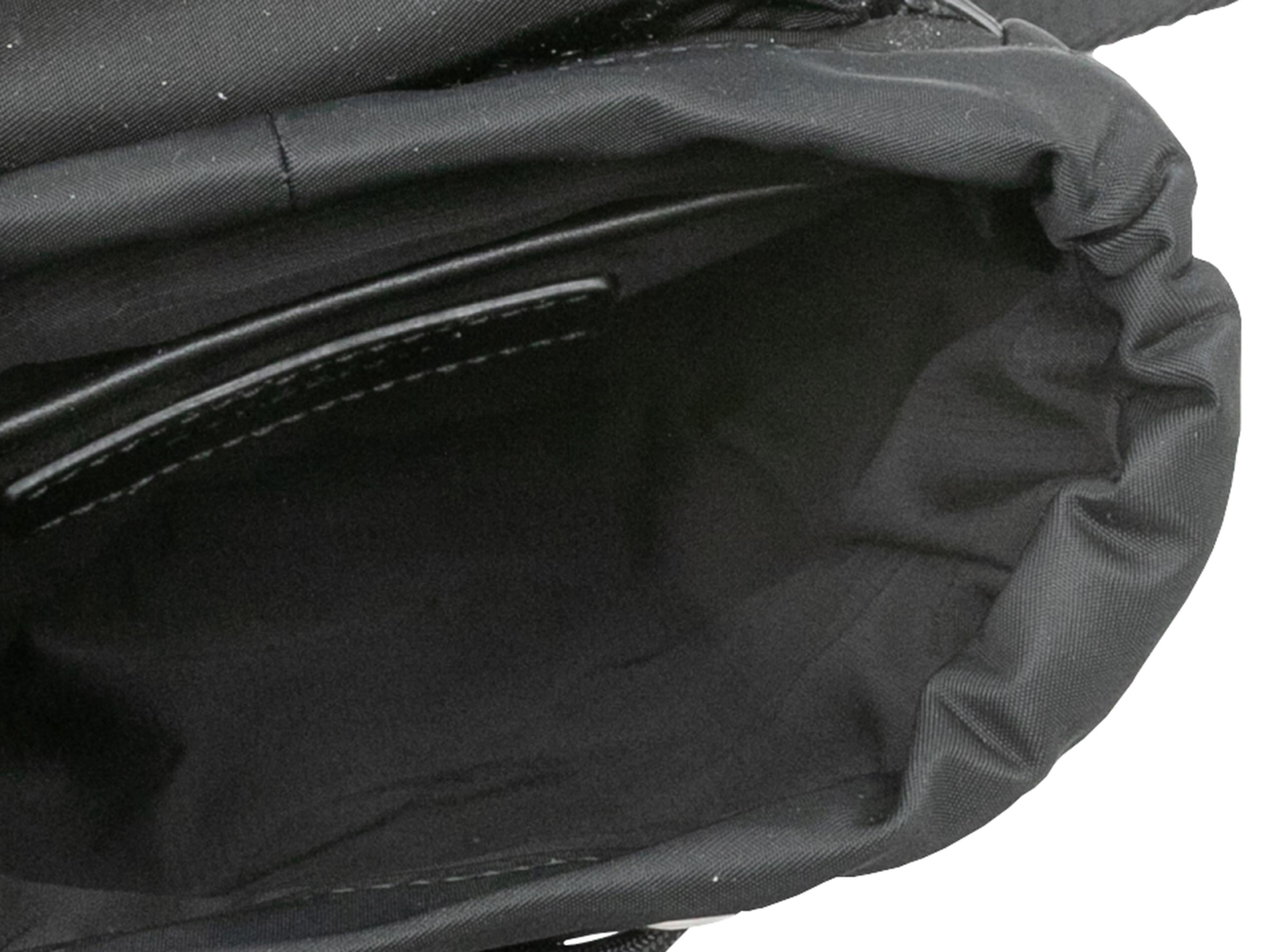 Black Burberry Murray Nylon Sling Bag 1