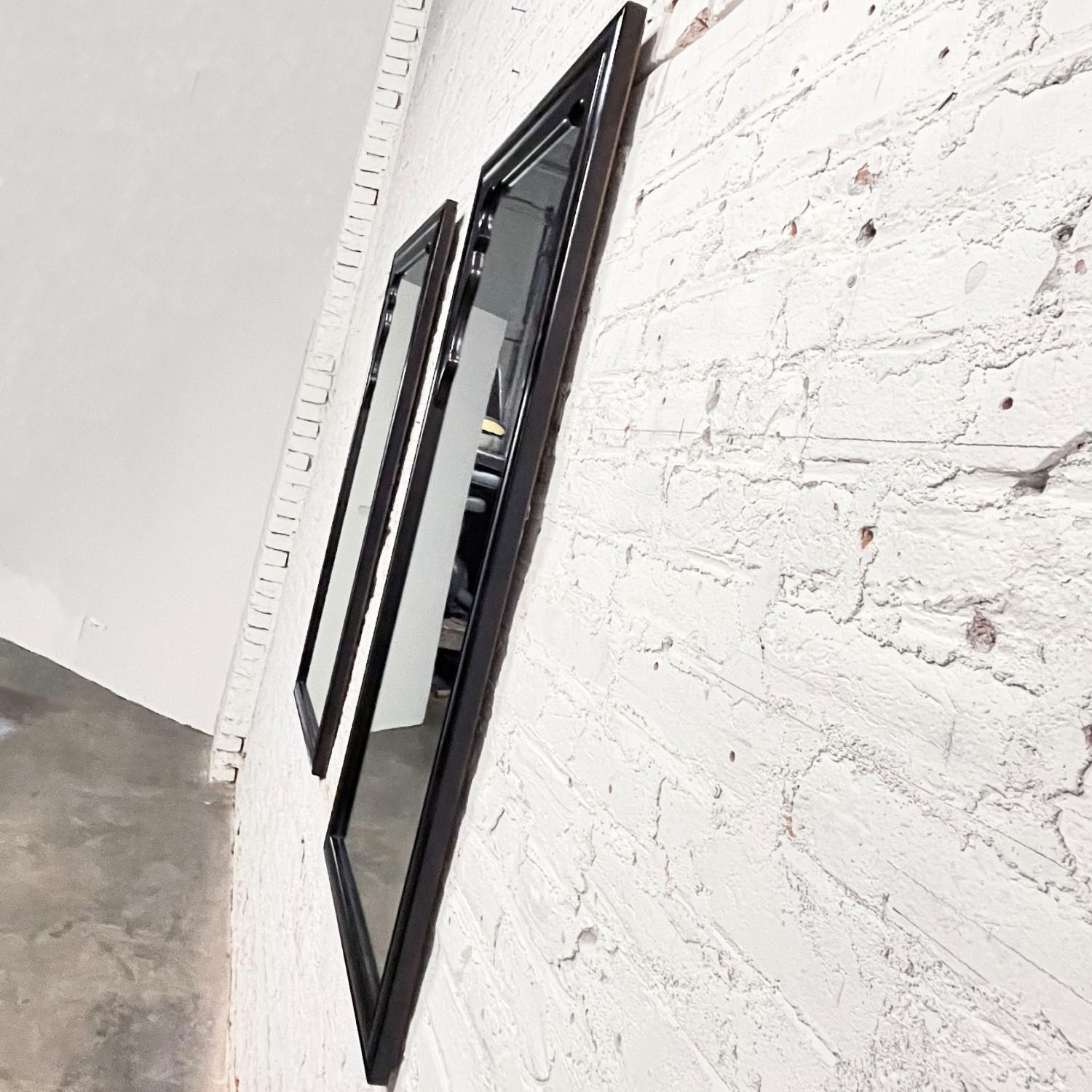 Black & Burl Chin Hua Pair of Mirrors by Raymond K. Sabota for Century Furn 2
