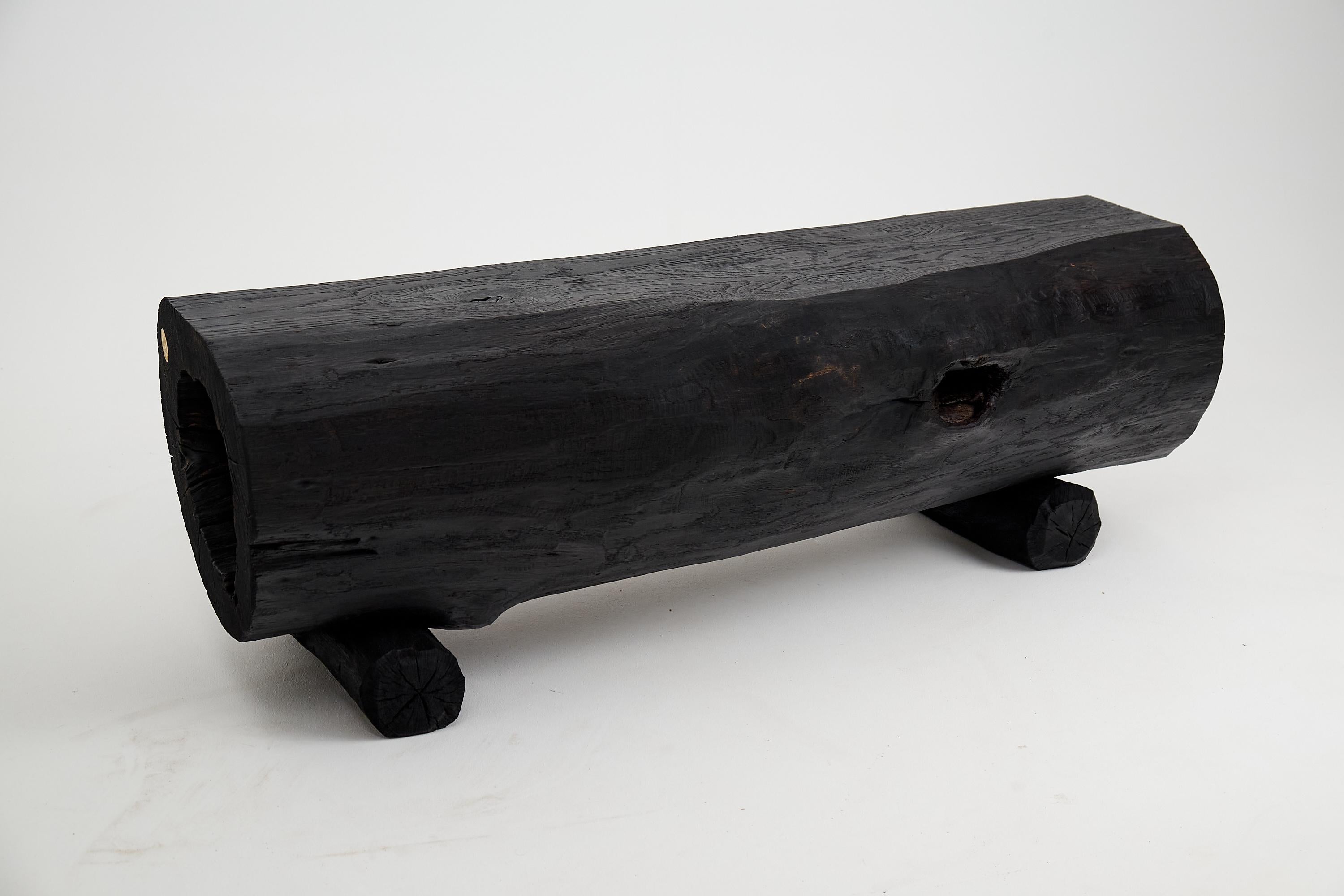 Unique bench with original design by Logniture. Made entirely from oak wood. Protected with the highest quality oils, ensuring durability for generations. Such unique handmade design will highlight your interior and bring comfort to your home, which