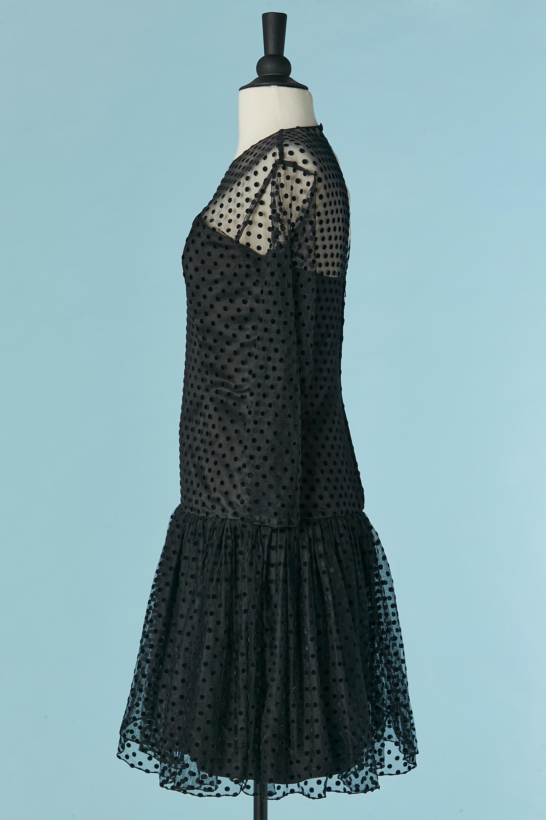 Schwarzes Bustier und pflaumenfarbenes Cocktailkleid C.Dior Boutique für Neiman Marcus im Angebot 1