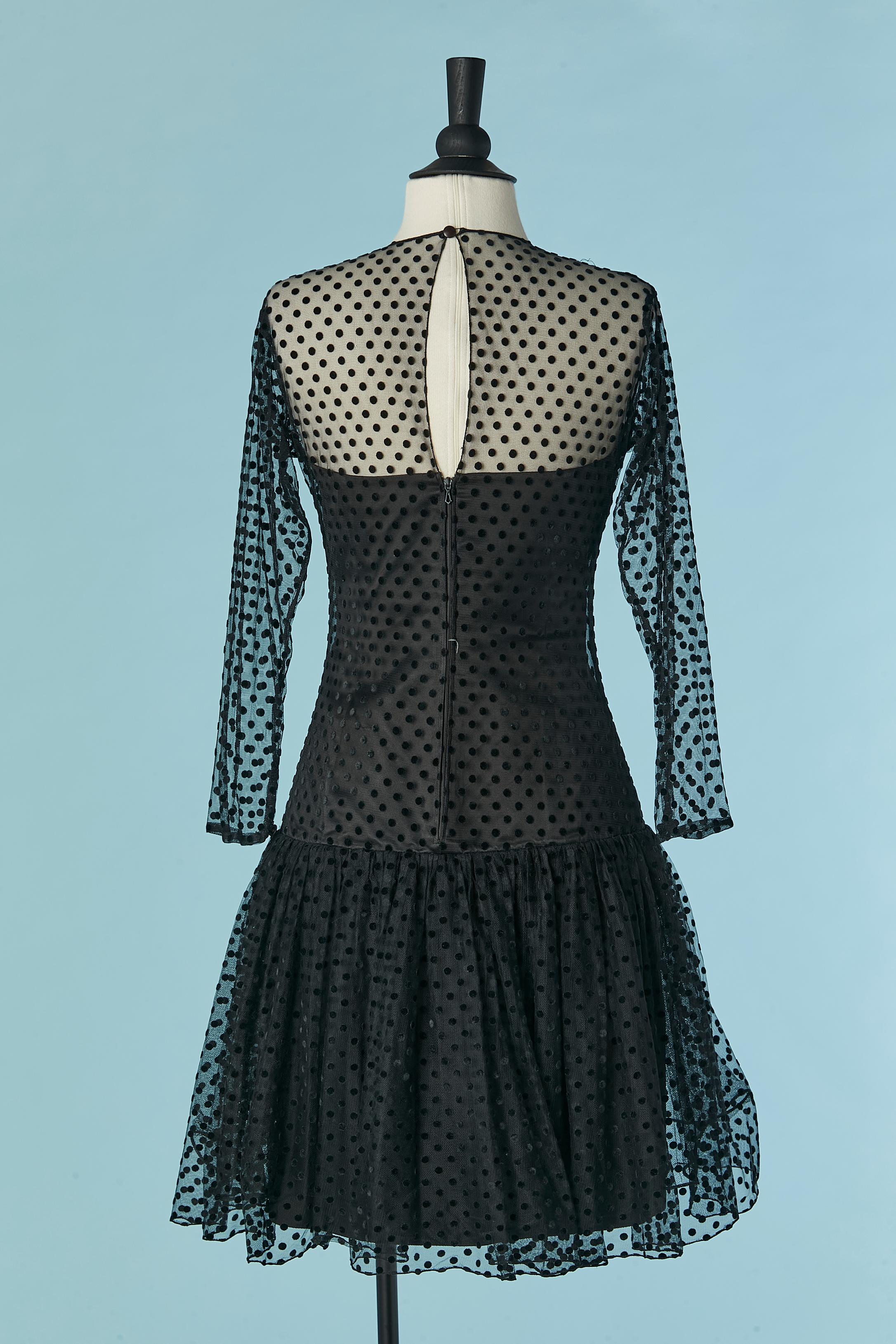Schwarzes Bustier und pflaumenfarbenes Cocktailkleid C.Dior Boutique für Neiman Marcus im Angebot 2