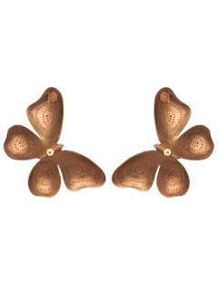 Black Butterfly Earrings in Black Onyx, Titanium, Gold & Diamonds