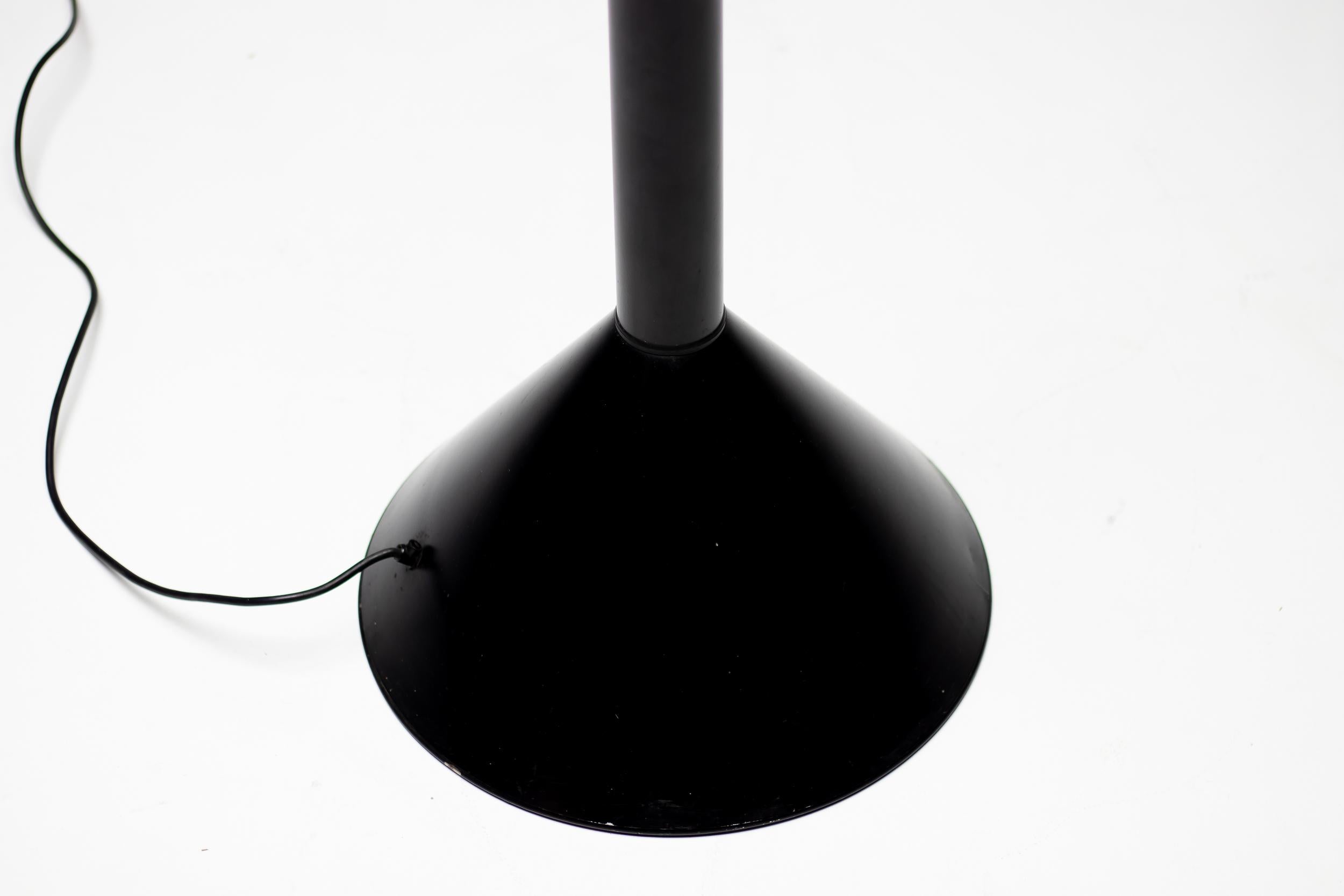 Émaillé Callimaco noir d'Ettore Sottsass, première édition limitée en vente