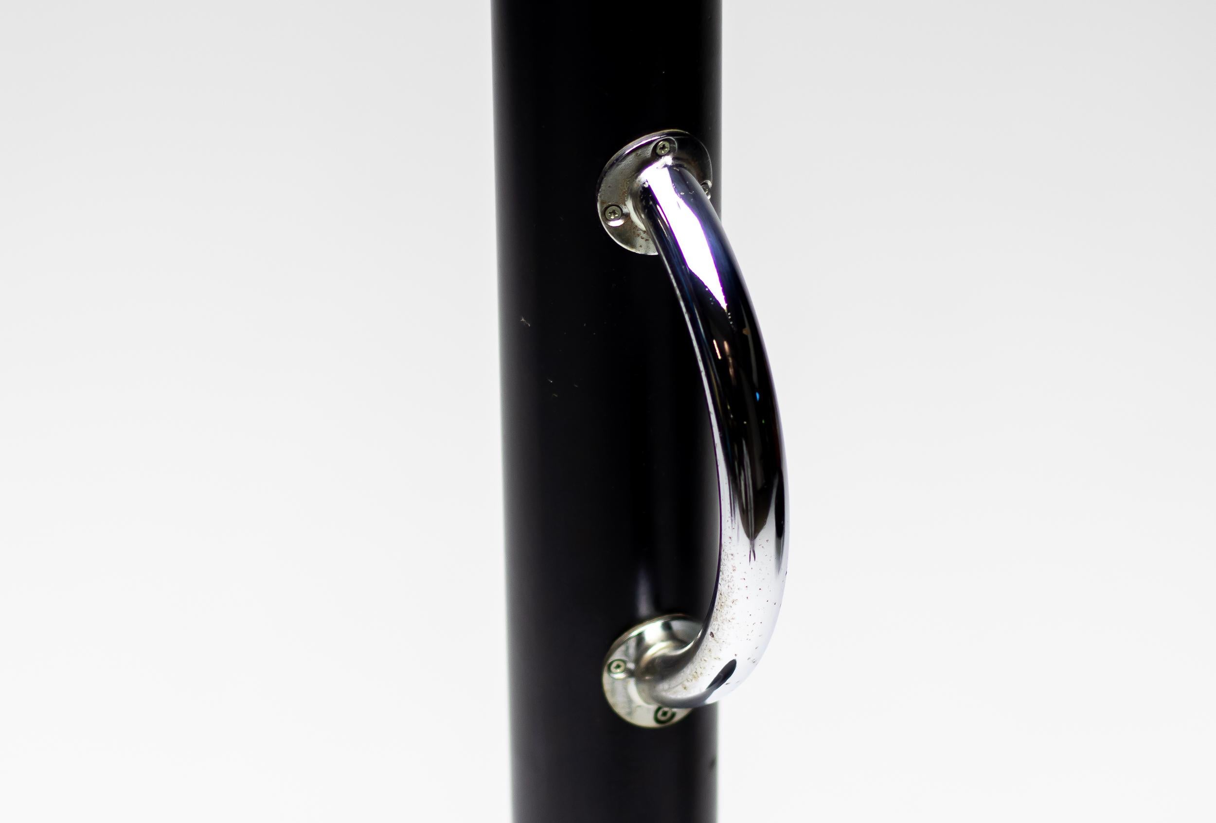 Steel Black Callimaco by Ettore Sottsass, Early Limited Edition For Sale