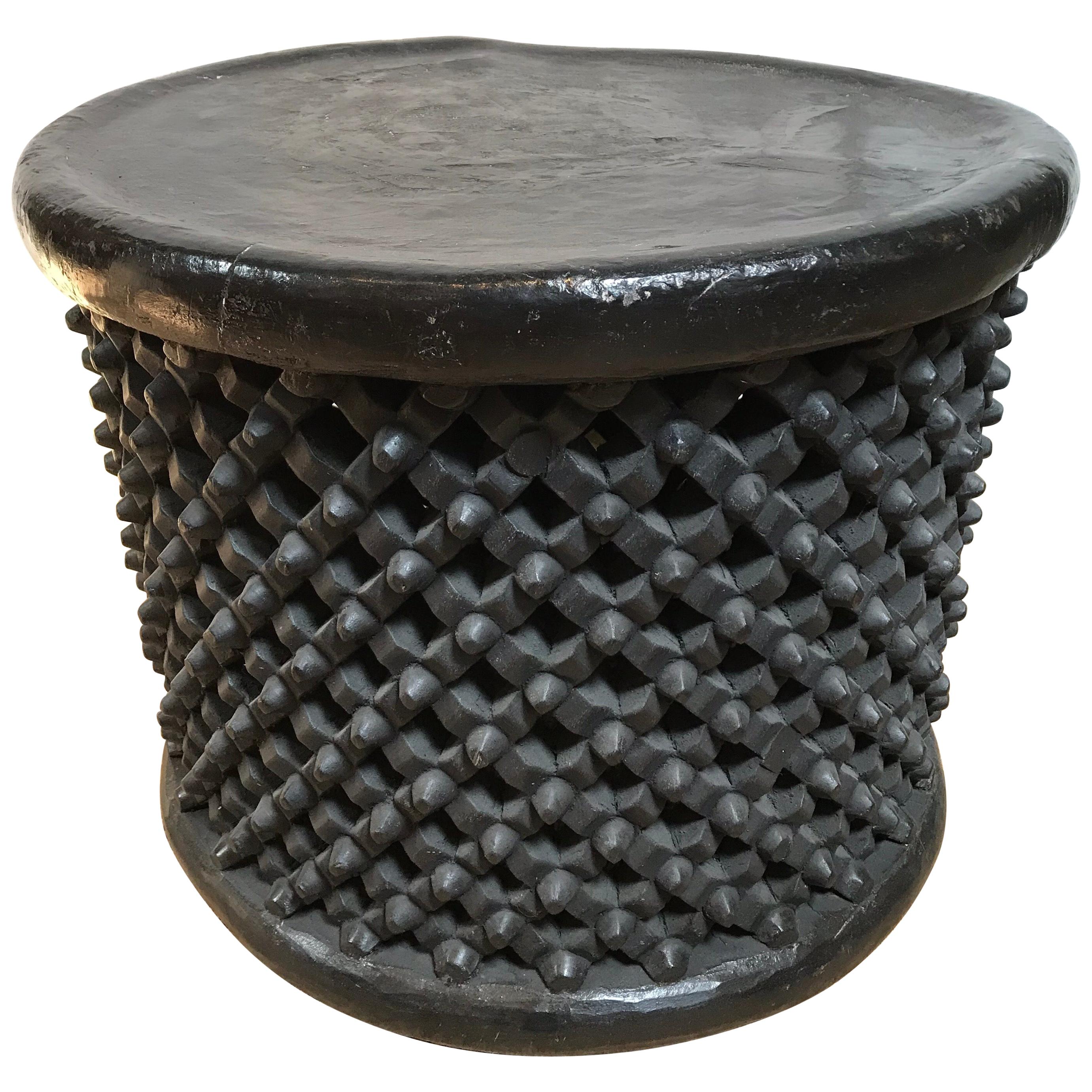 Black Cameroon Table from the Acacia Tree