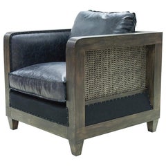 Black Cannage Armchair