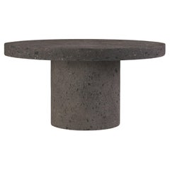 Black Cantera Round Table