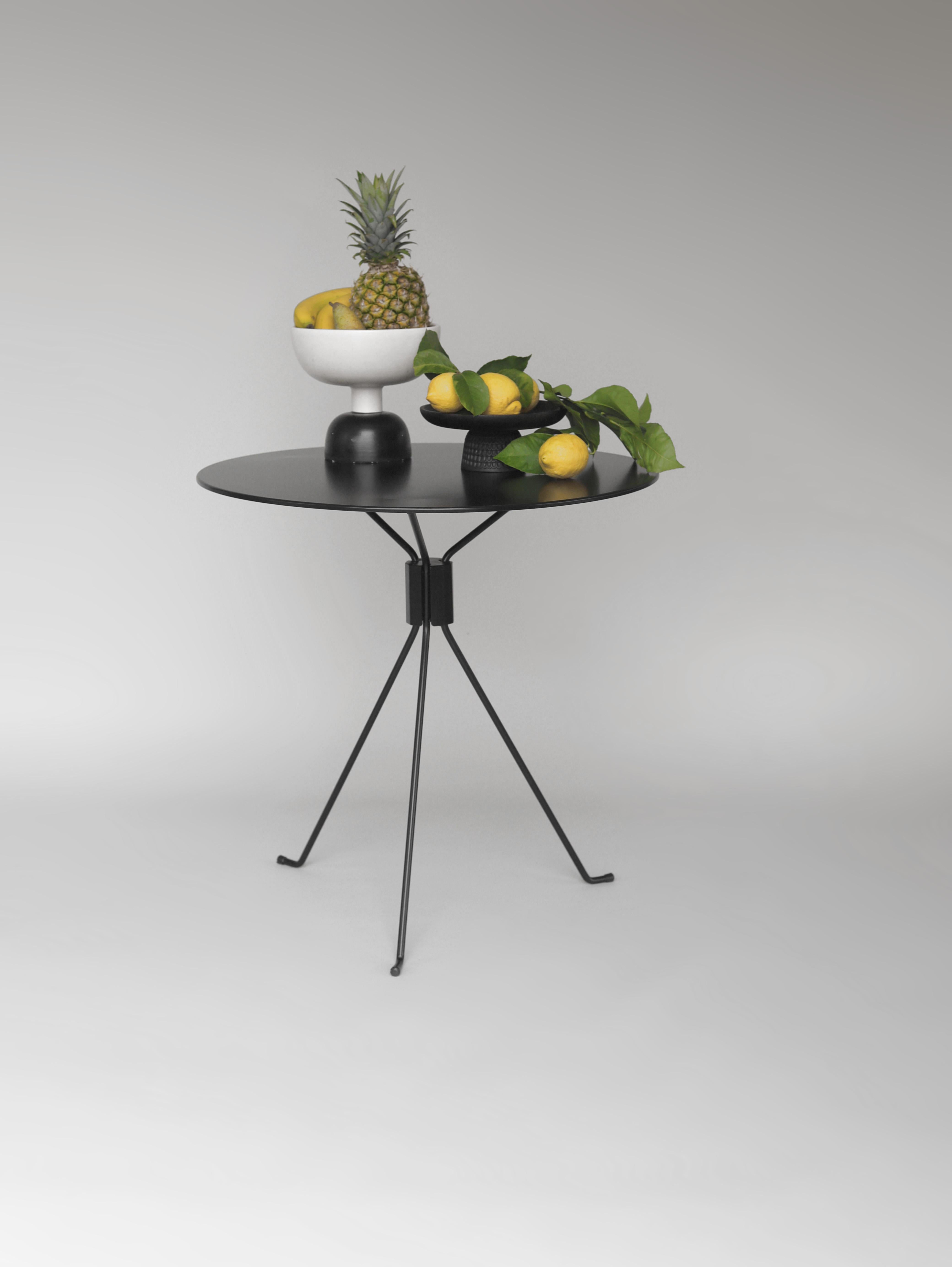 Other Black Capri Bond Table by Cools Collection For Sale