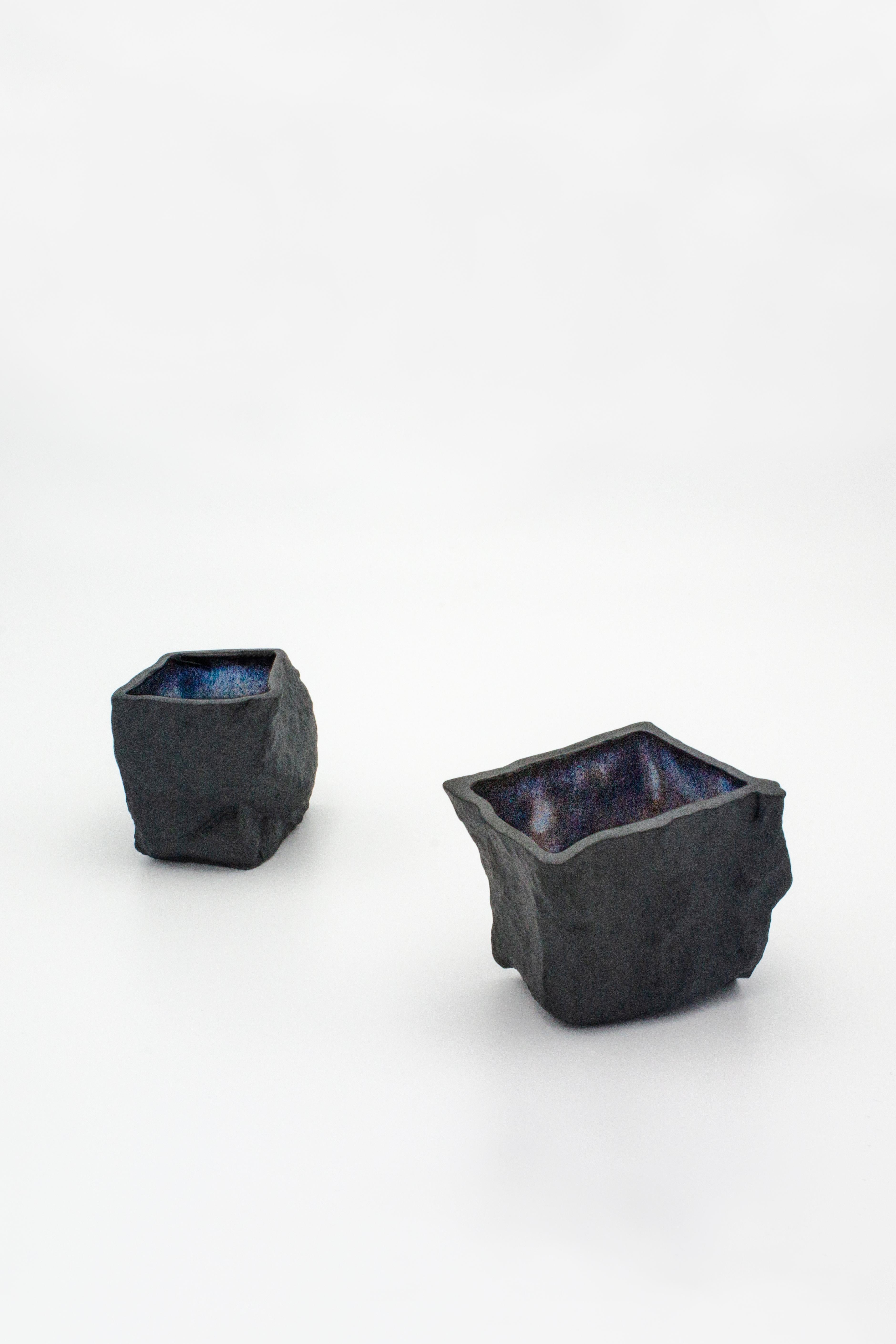 Schwarzes Karaffen- und Tassen-Set von Craig Barrow im Zustand „Neu“ im Angebot in Geneve, CH