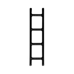Black Carbon Steel Drab Sculptural Hanger by Zieta
