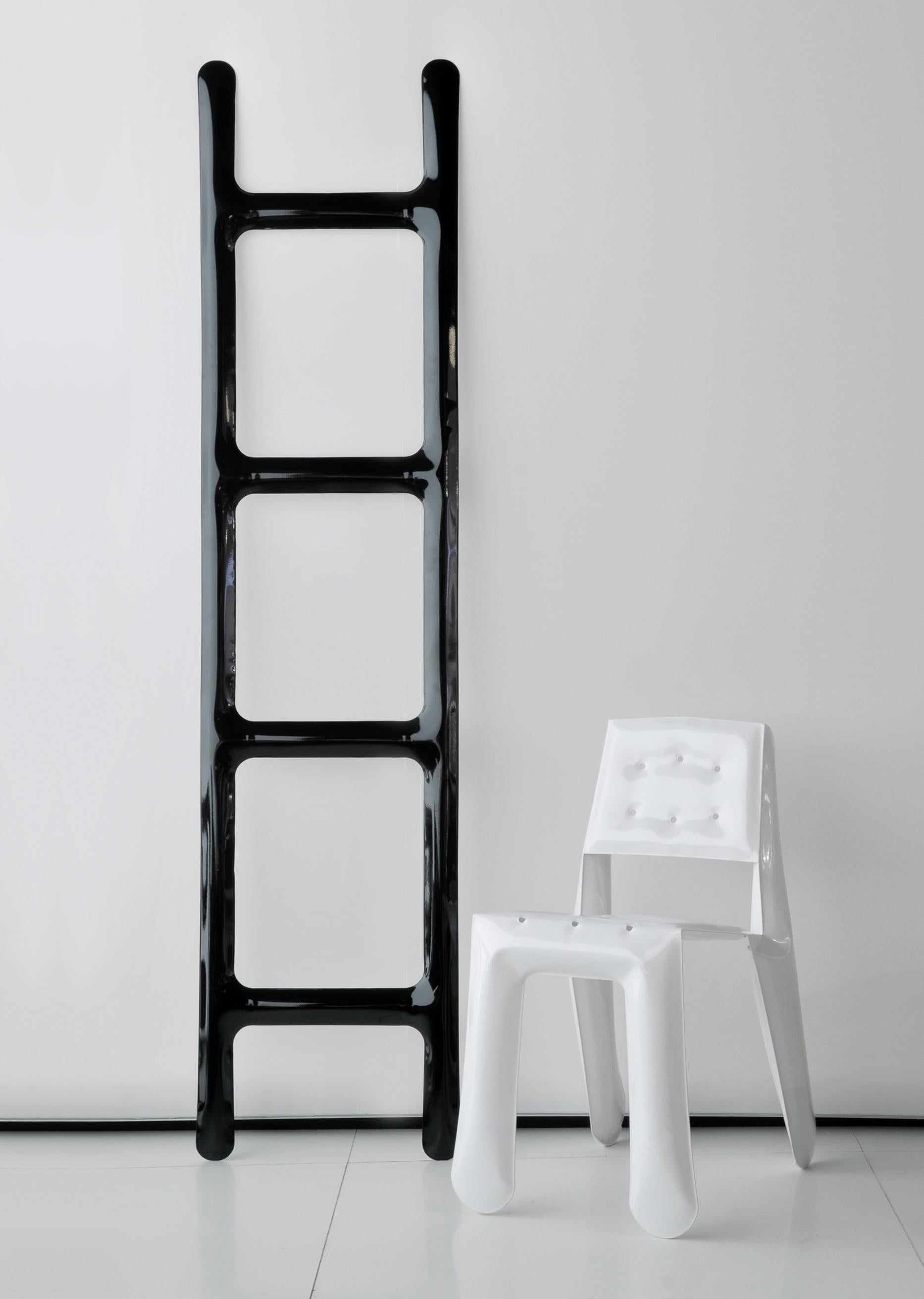 Polish Black Carbon Steel Drab Sculptural Hanger by Zieta For Sale