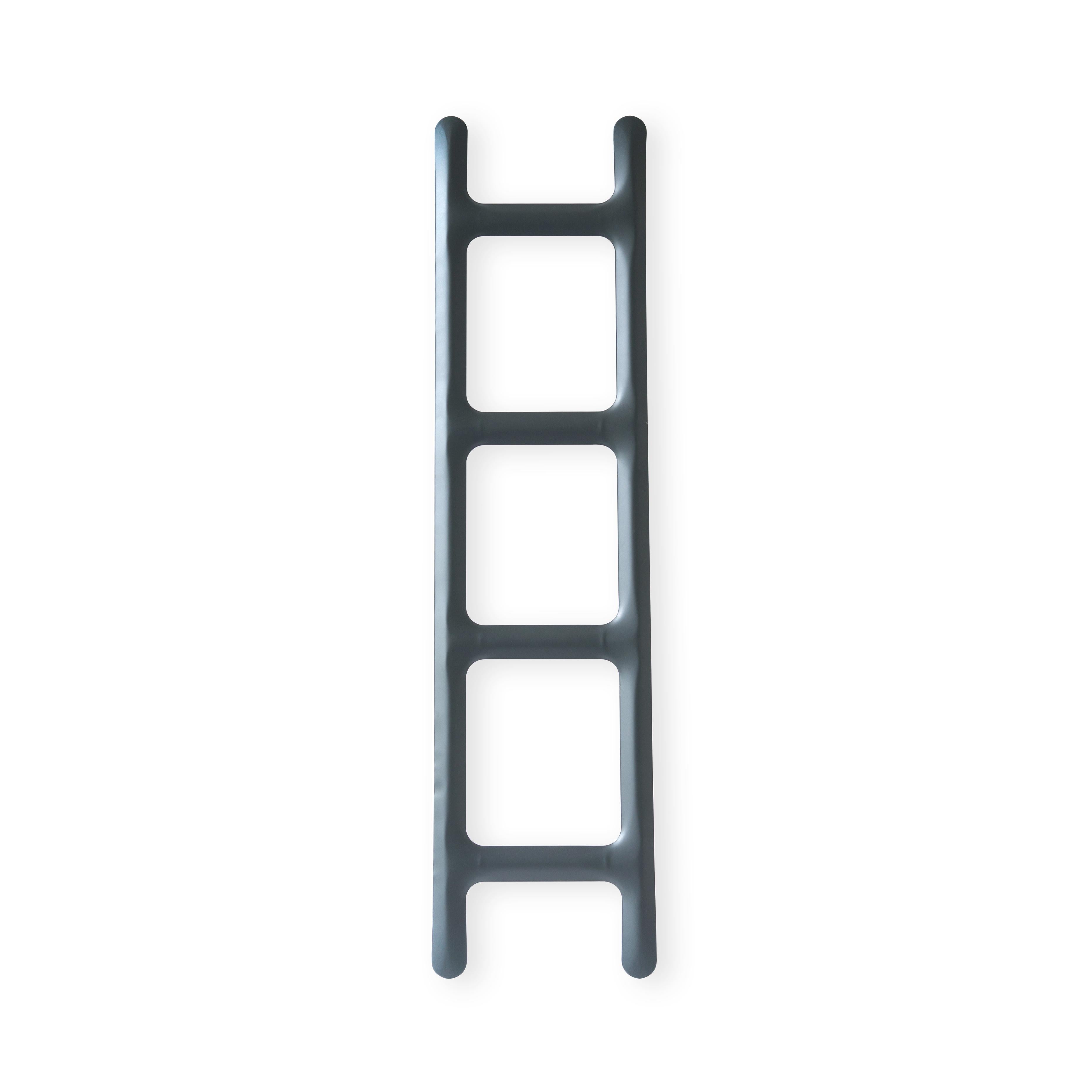 Black Carbon Steel Drab Sculptural Hanger by Zieta For Sale 1