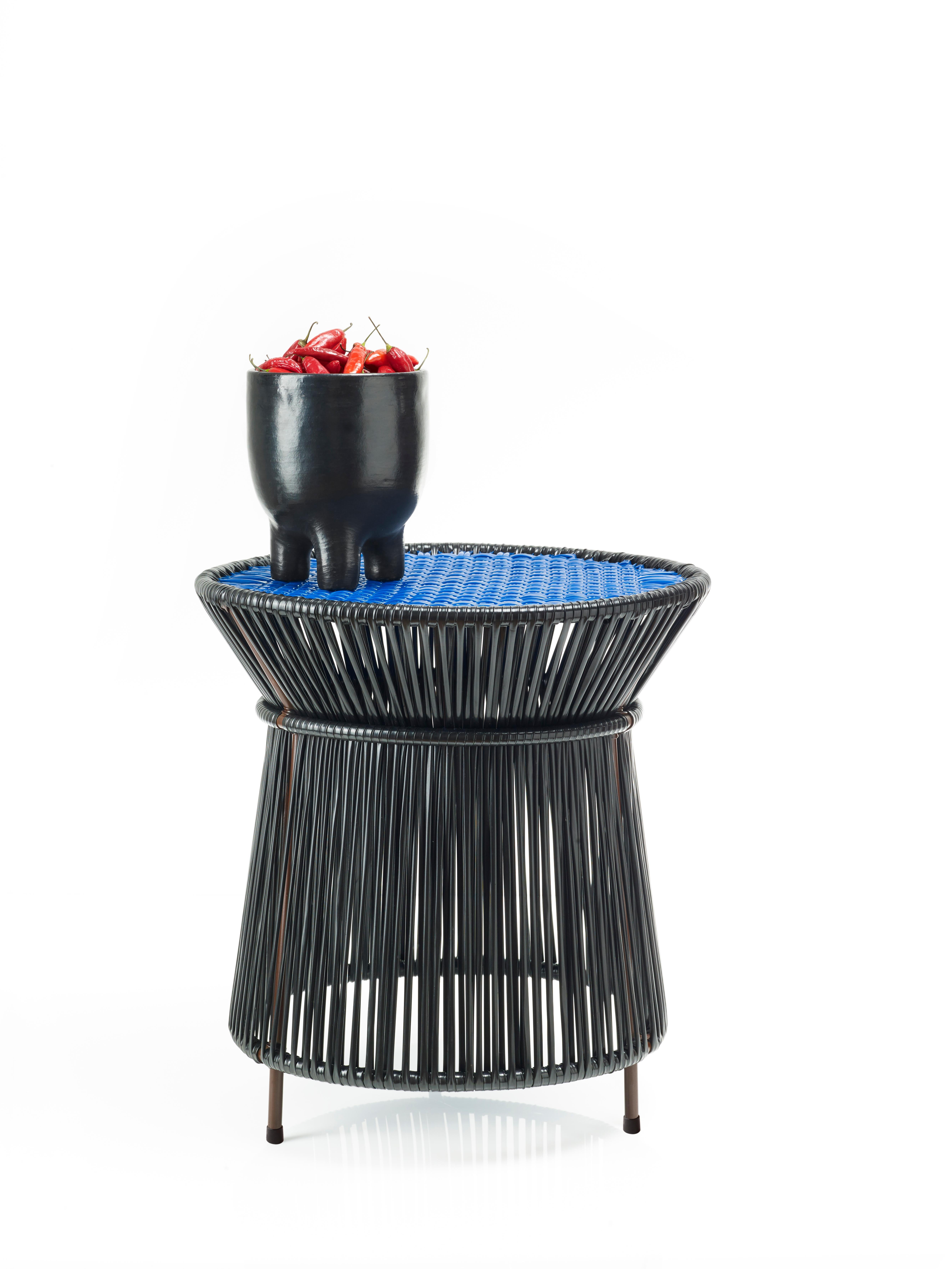 Modern Black Caribe High Table by Sebastian Herkner For Sale