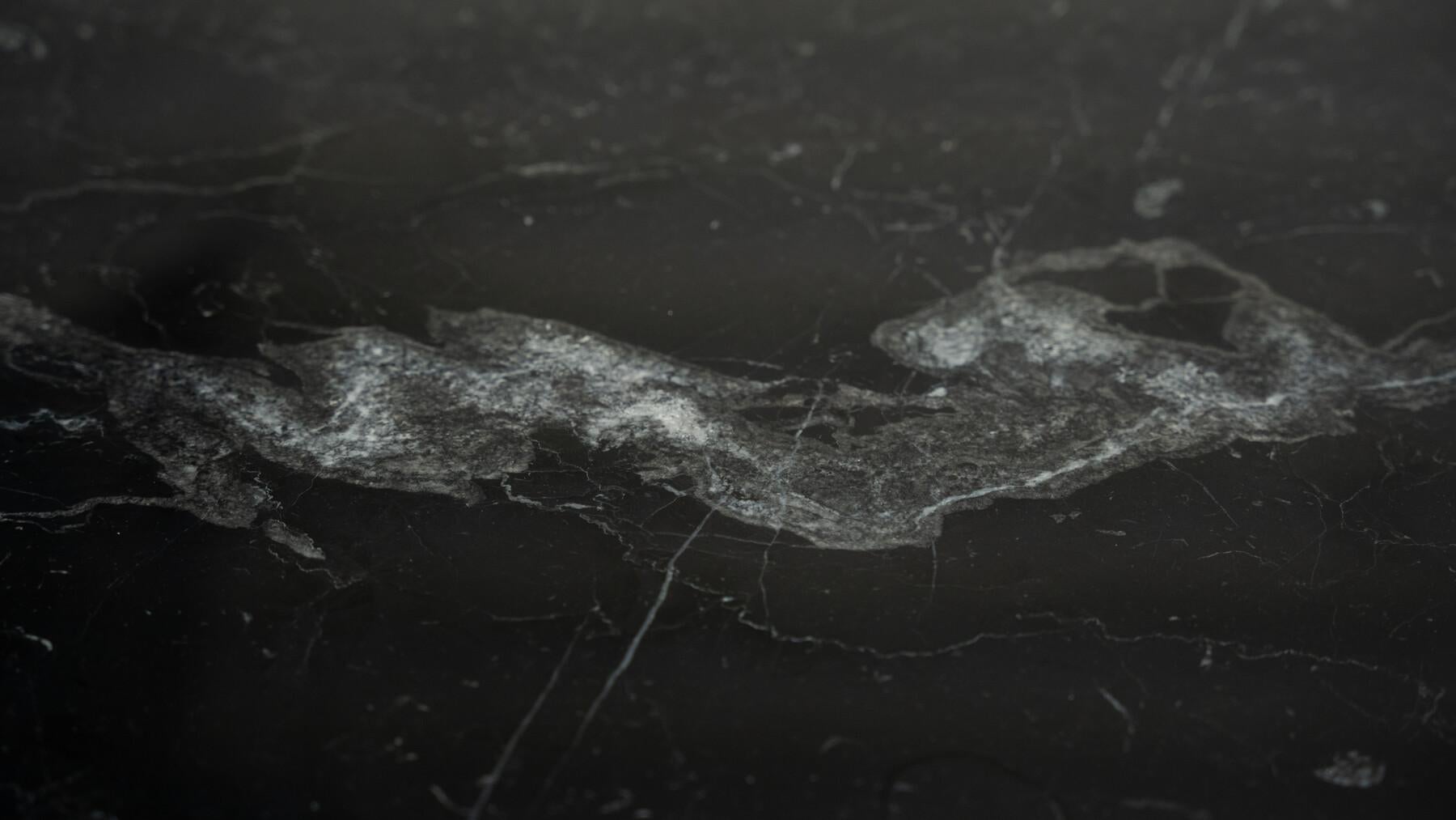 Mesa de centro Jumbo de mármol de Carrara negro de Gae Aulenti para Knoll Inc, años 60 en venta 4