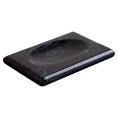Jabonera de mármol negro de Carrara