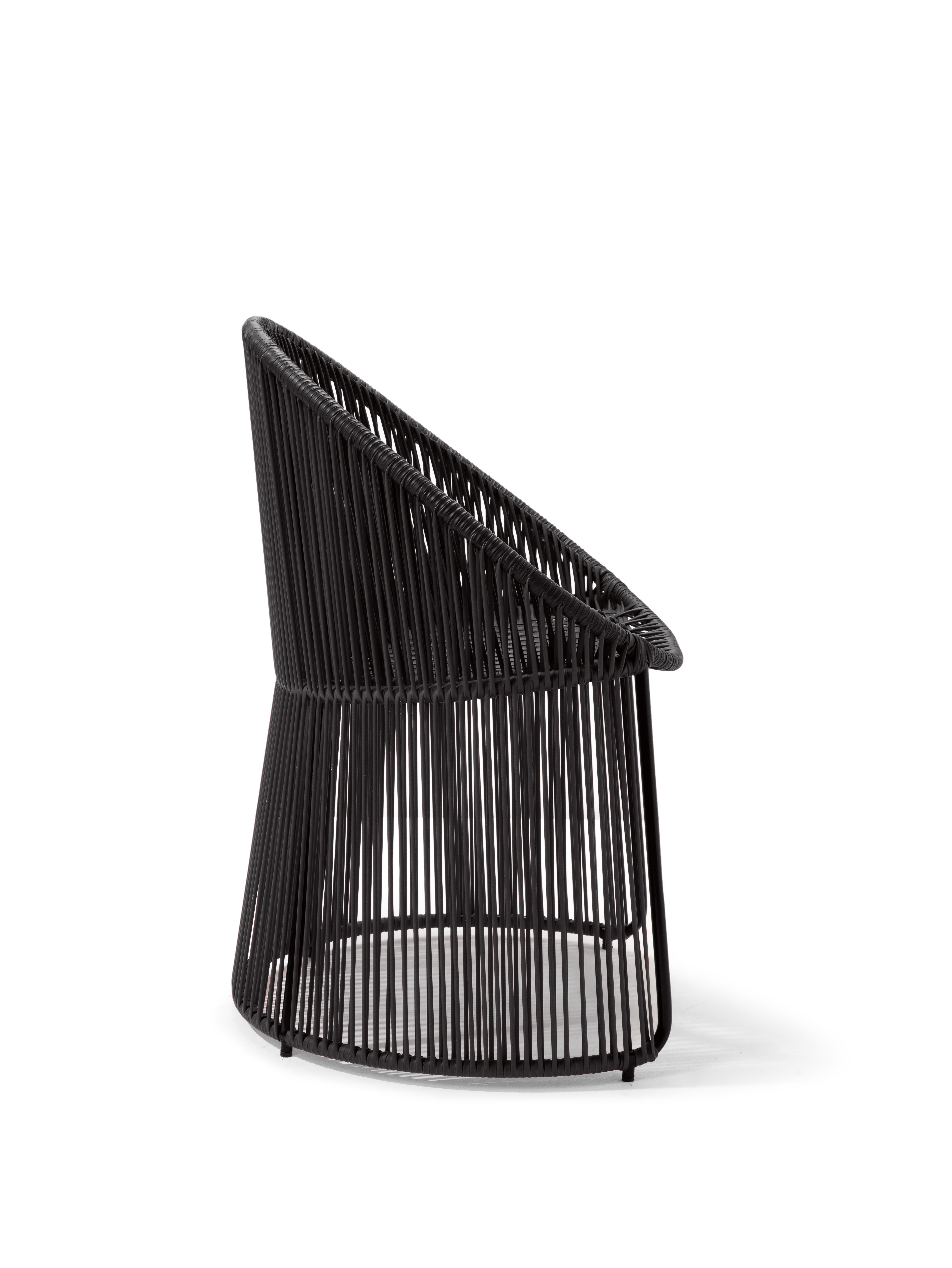 Modern Black Cartagenas Dining Chair by Sebastian Herkner For Sale