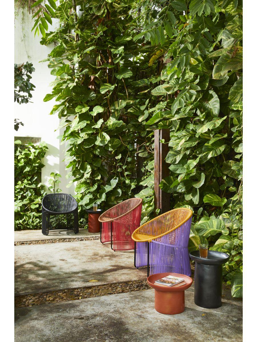 Schwarzer Cartagenas-Loungesessel von Sebastian Herkner im Angebot 12