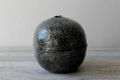 Black Caviar Porcelain Vessel
