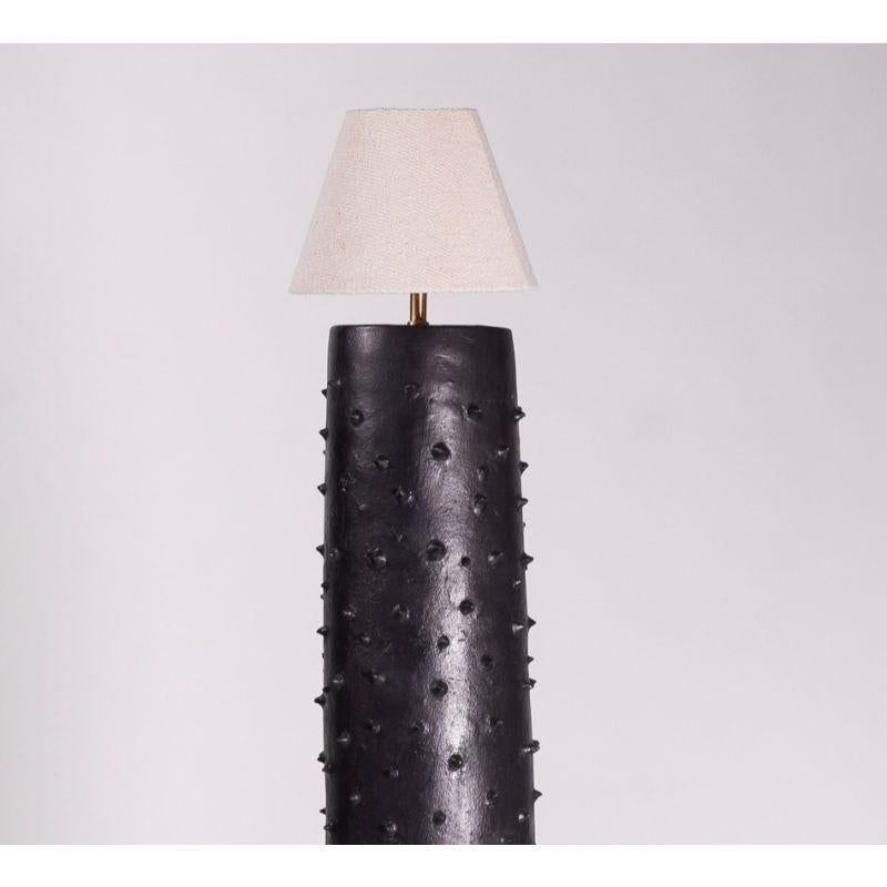 Hand-Crafted Black Ceiba Lamp by Chuch Estudio For Sale