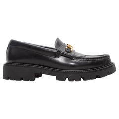Black Celine Triumph Loafers Size 38