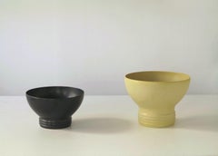 Black Ceramic Bowl by Cica Gomez