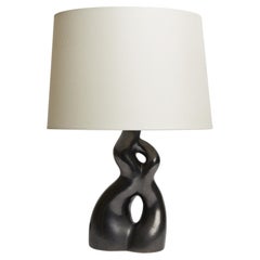 Black Ceramic Table Lamp