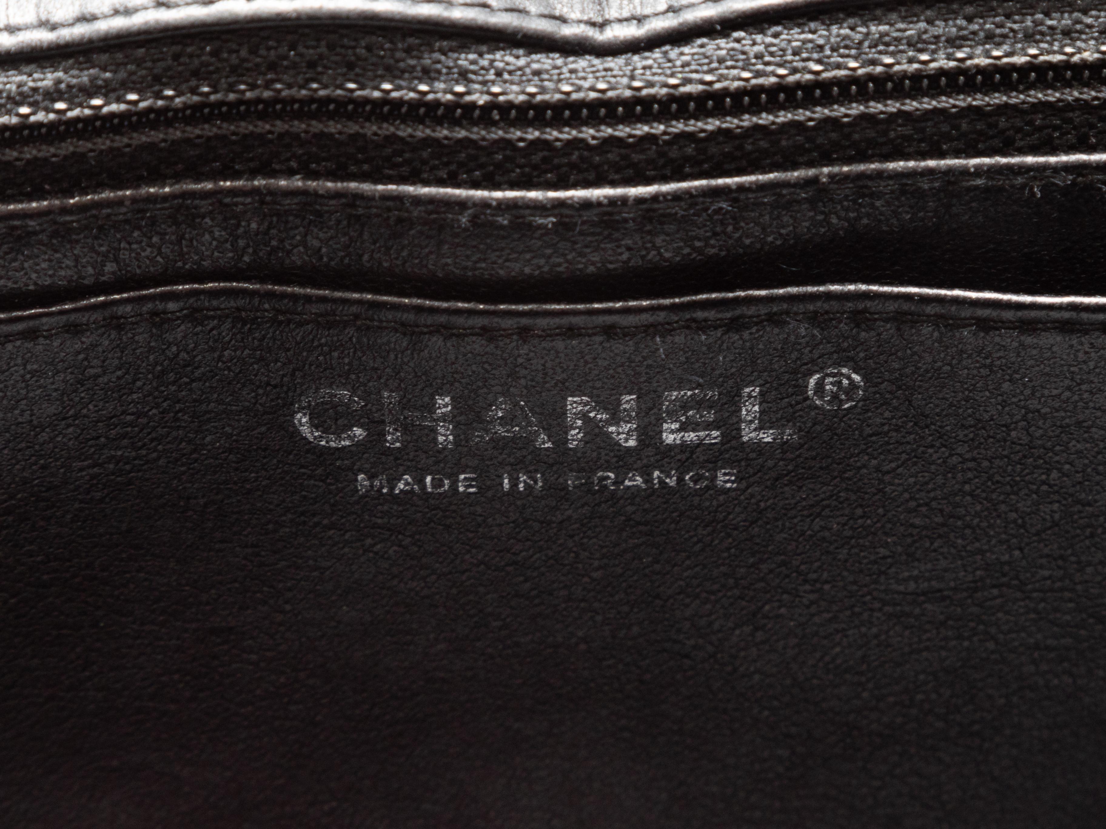 Black Chanel 2006-2009 Medium Timeless Classique Flap Bag 1