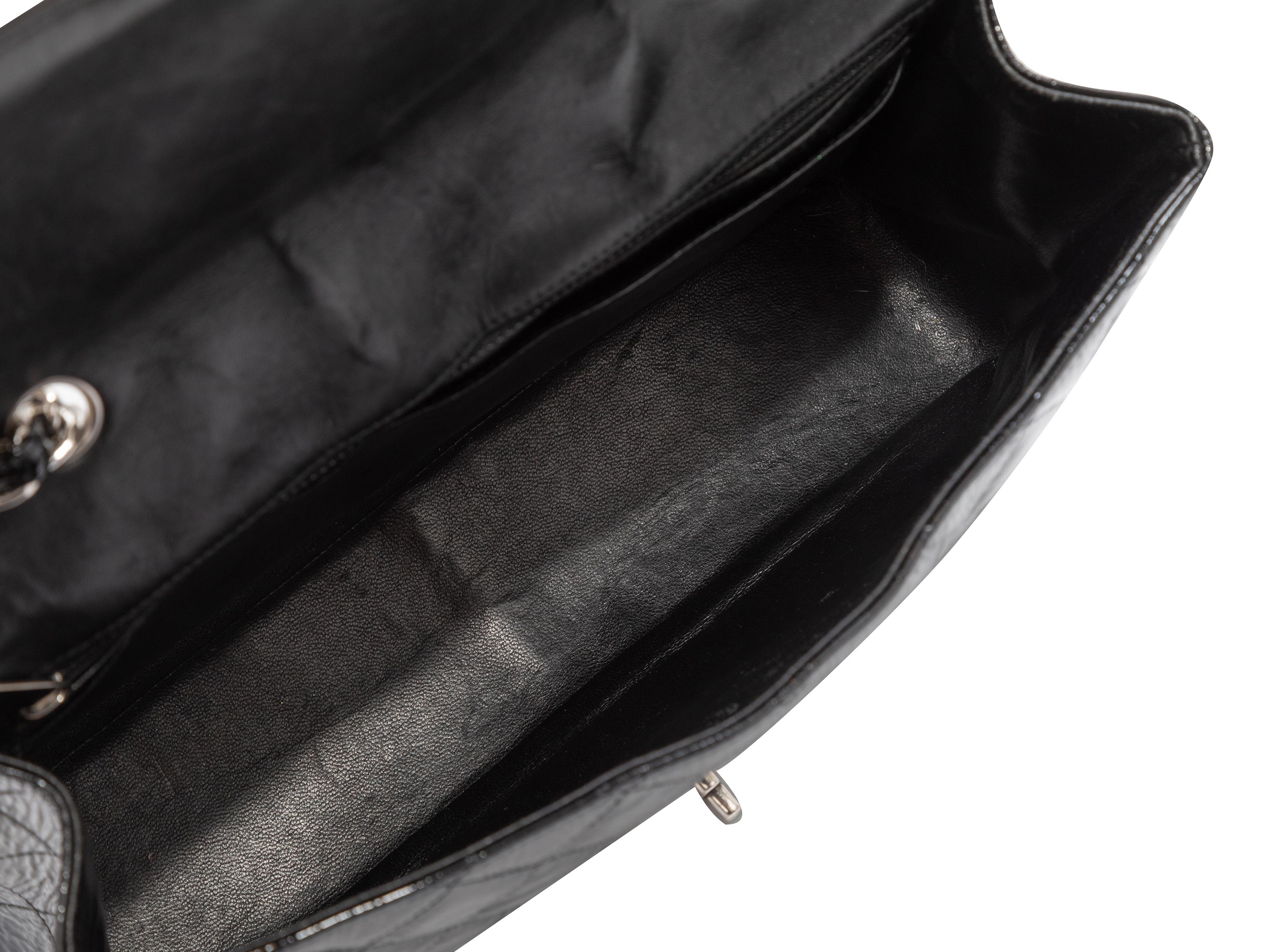 Black Chanel 2006-2009 Medium Timeless Classique Flap Bag 1