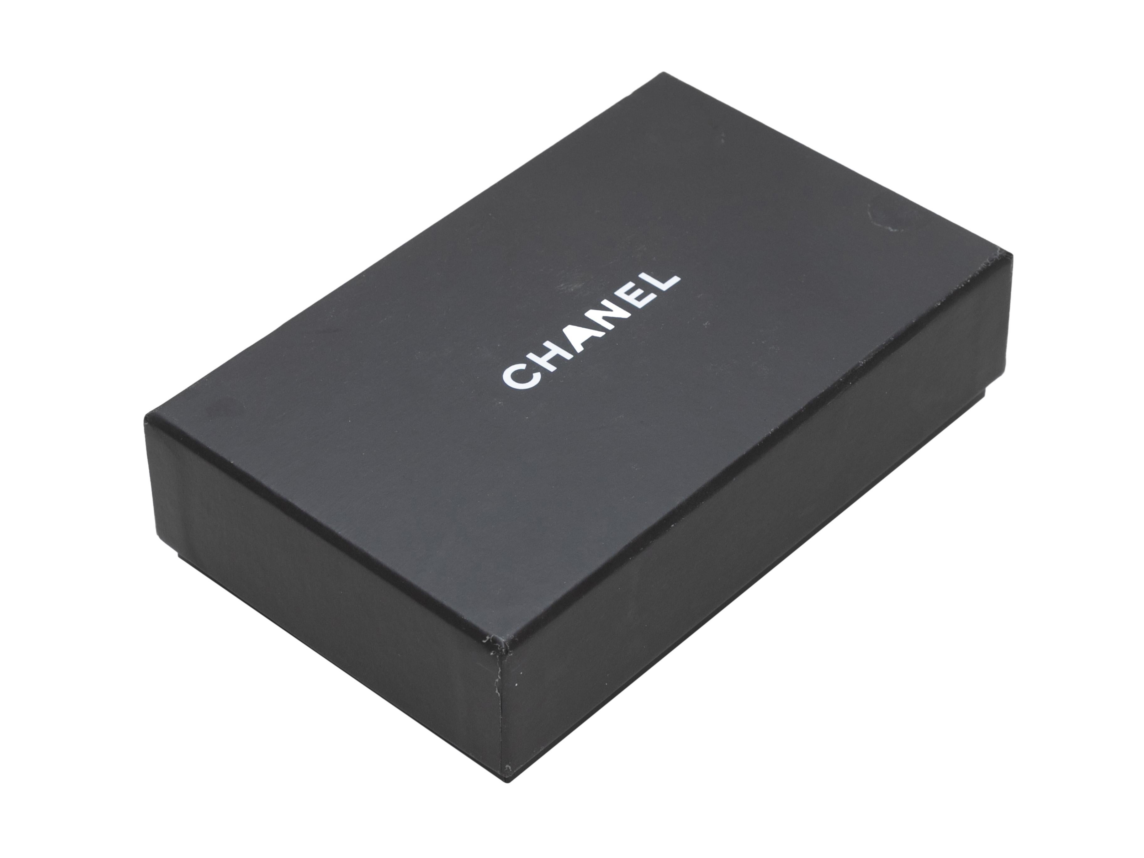 Black Chanel 2019 Small Quilted CC Card Holder 3