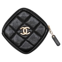 Black Chanel 20K Quilted Diamond Waist Bag