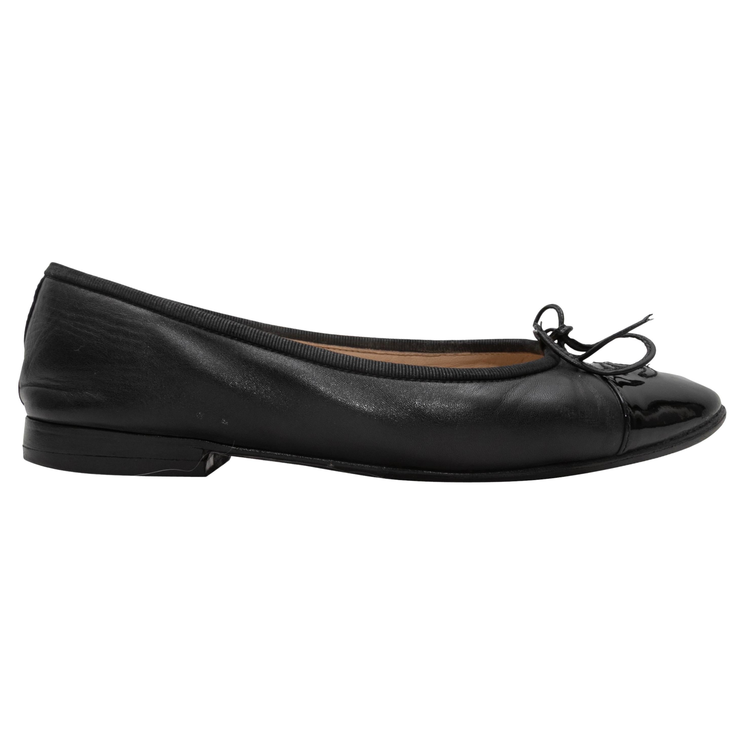 How do I clean Chanel ballet flats?