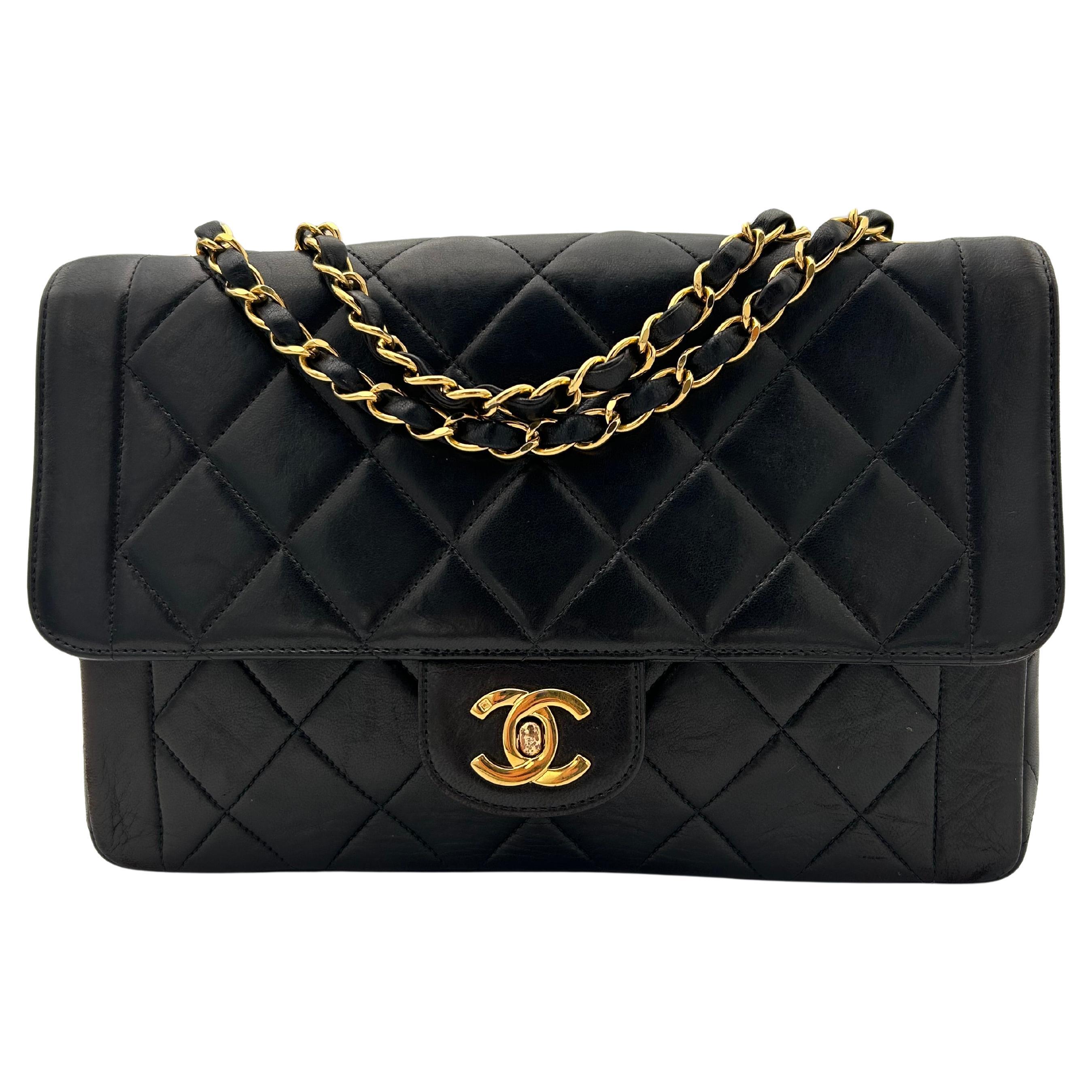 Black Chanel Classic Flap Bag