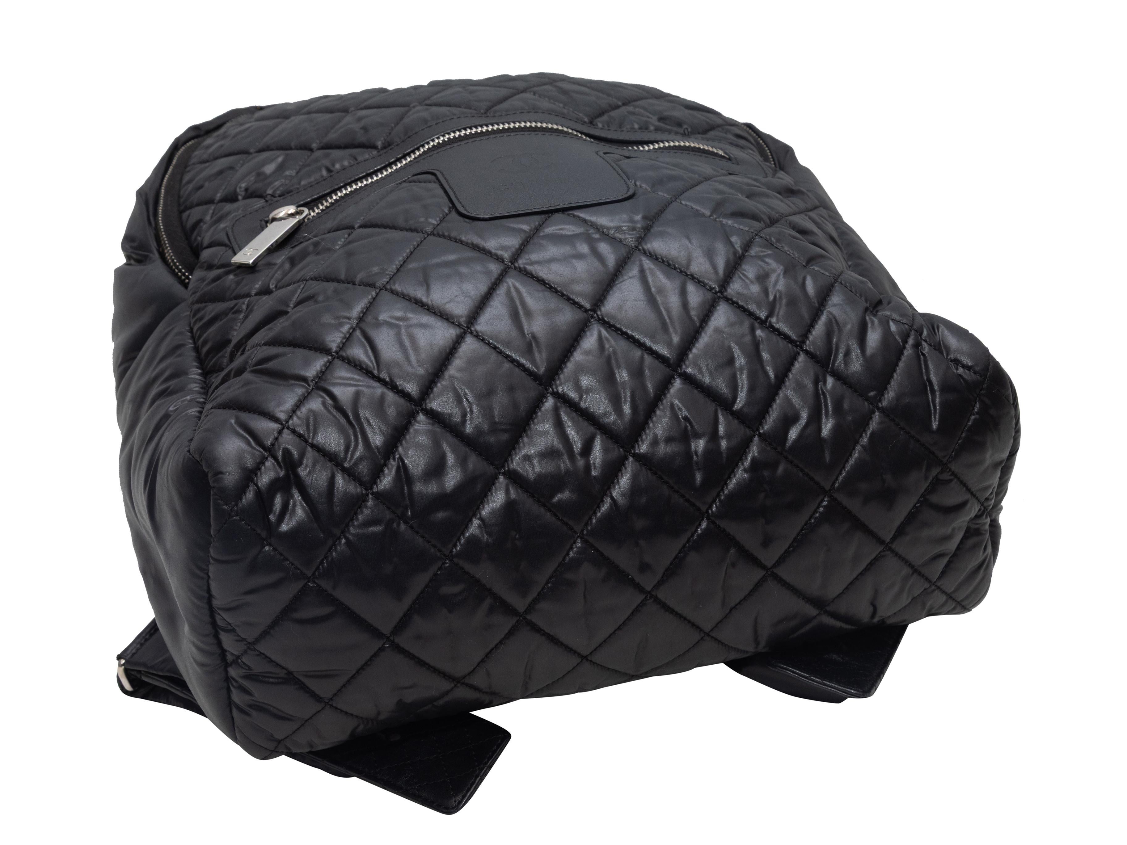 Black Chanel Coco Cocoon Quilted Backpack en Bueno estado para la venta en New York, NY