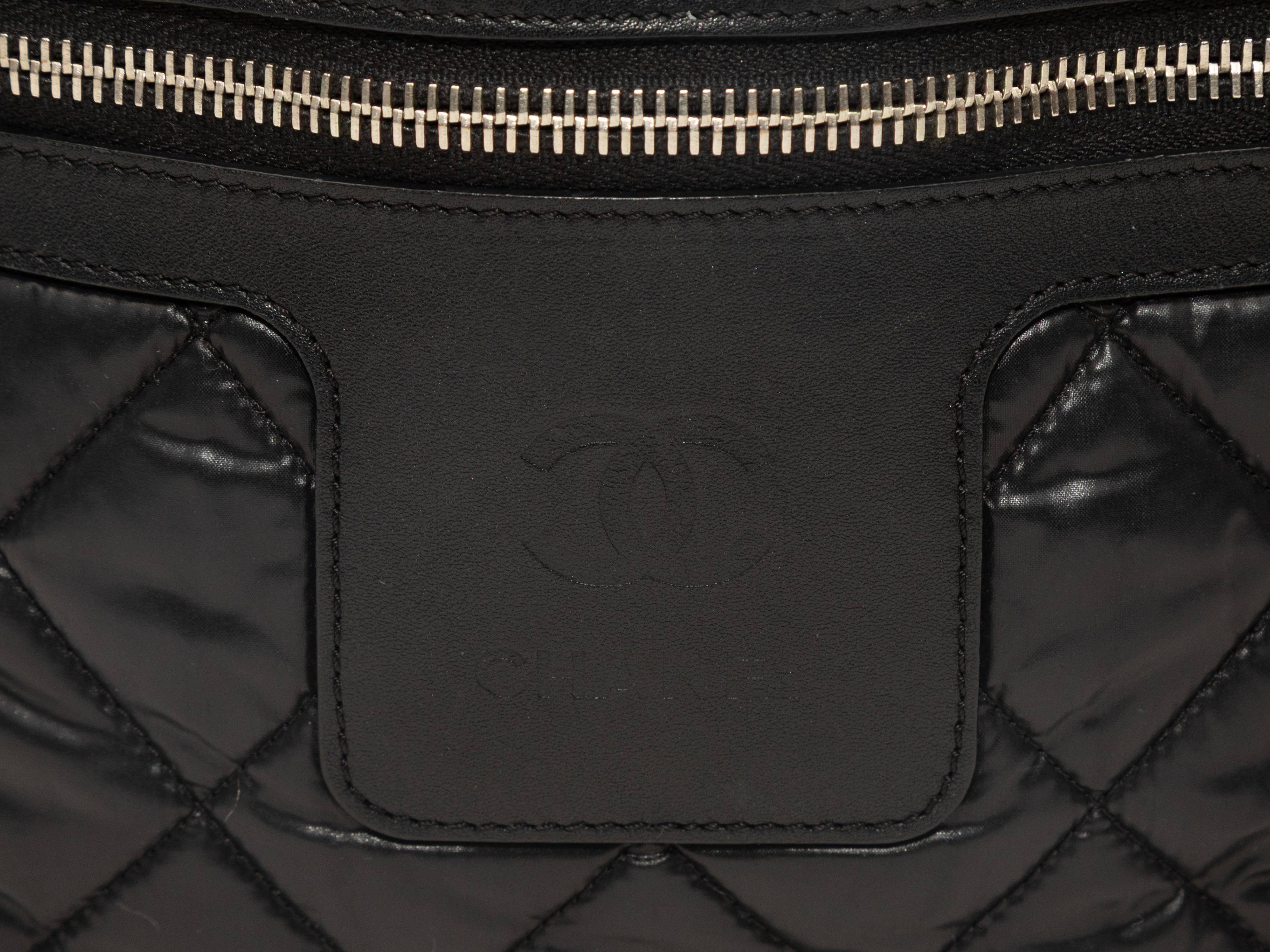 Black Chanel Coco Cocoon Quilted Backpack en venta 1