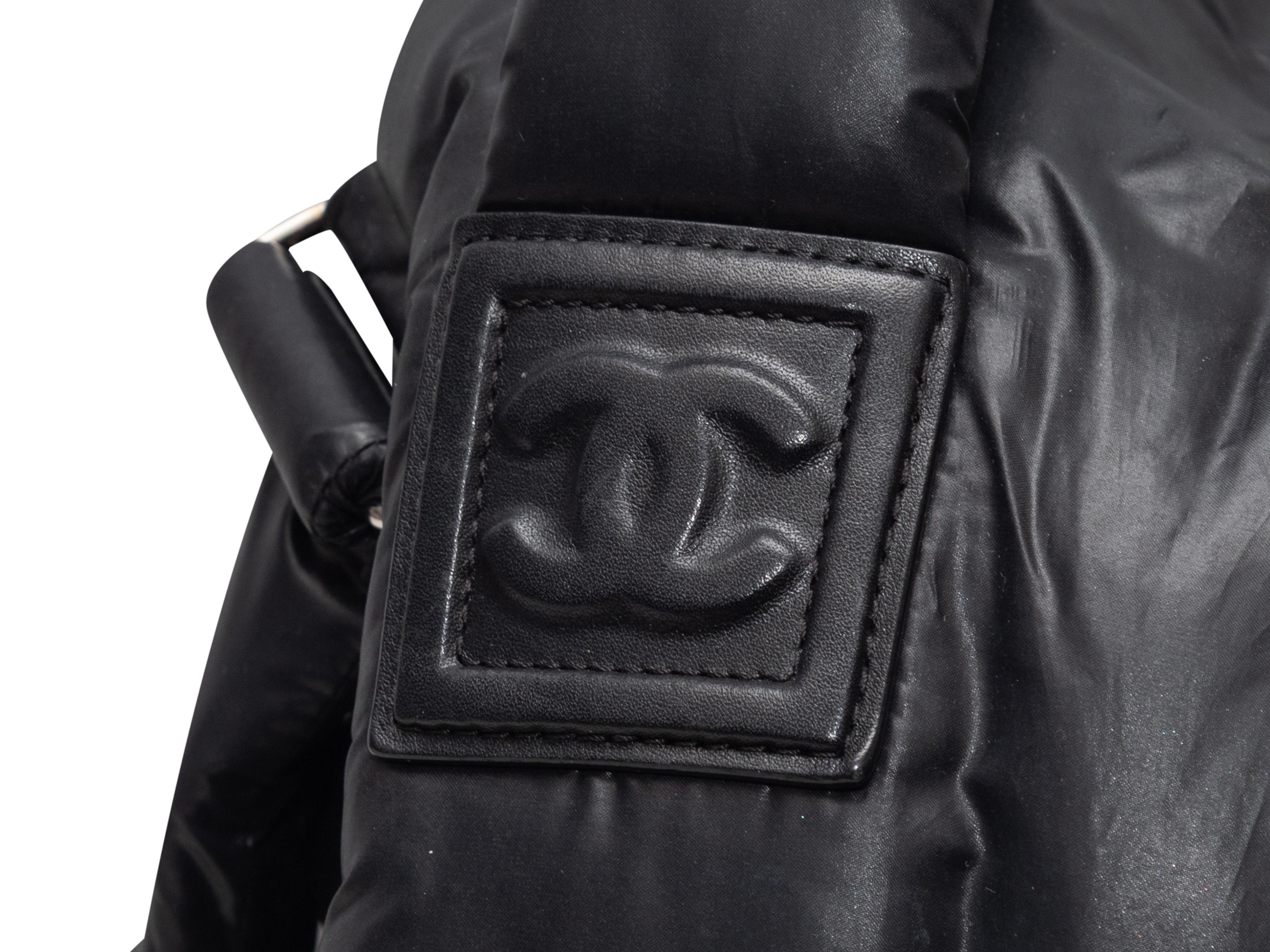 Black Chanel Coco Cocoon Quilted Backpack en venta 2