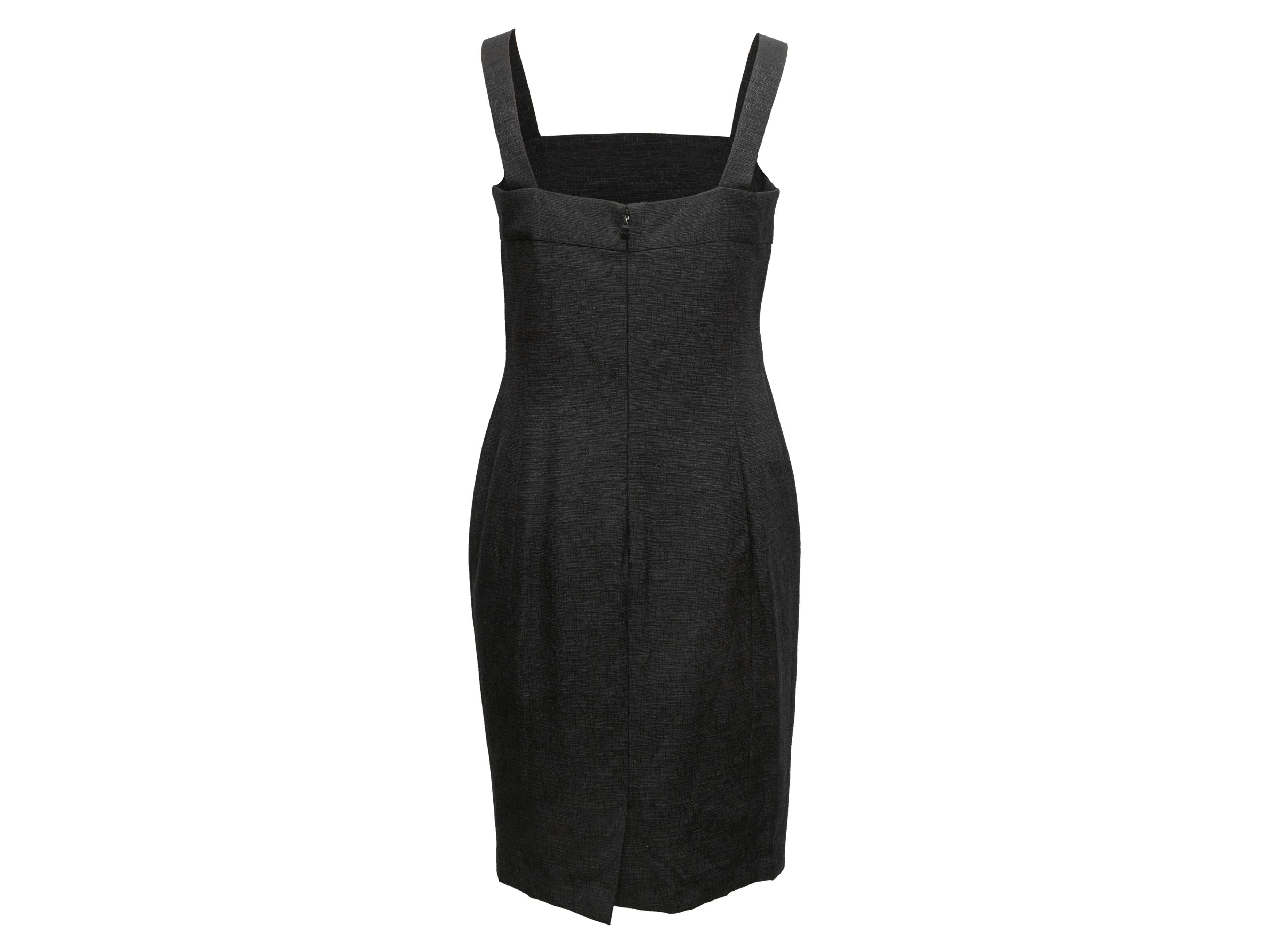 Black Chanel Cruise 2012 Sleeveless Dress In Good Condition In New York, NY