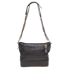 Black Chanel Gabrielle Hobo Bag