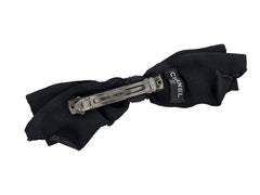 Black Chanel Hair Bow