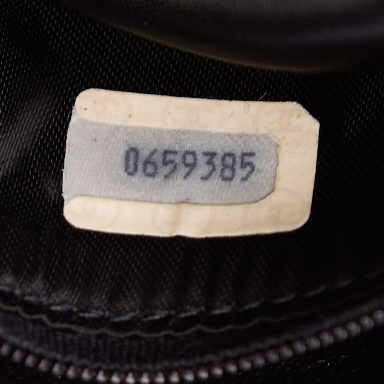 Black Chanel Lambskin Leather Flap Bag 4