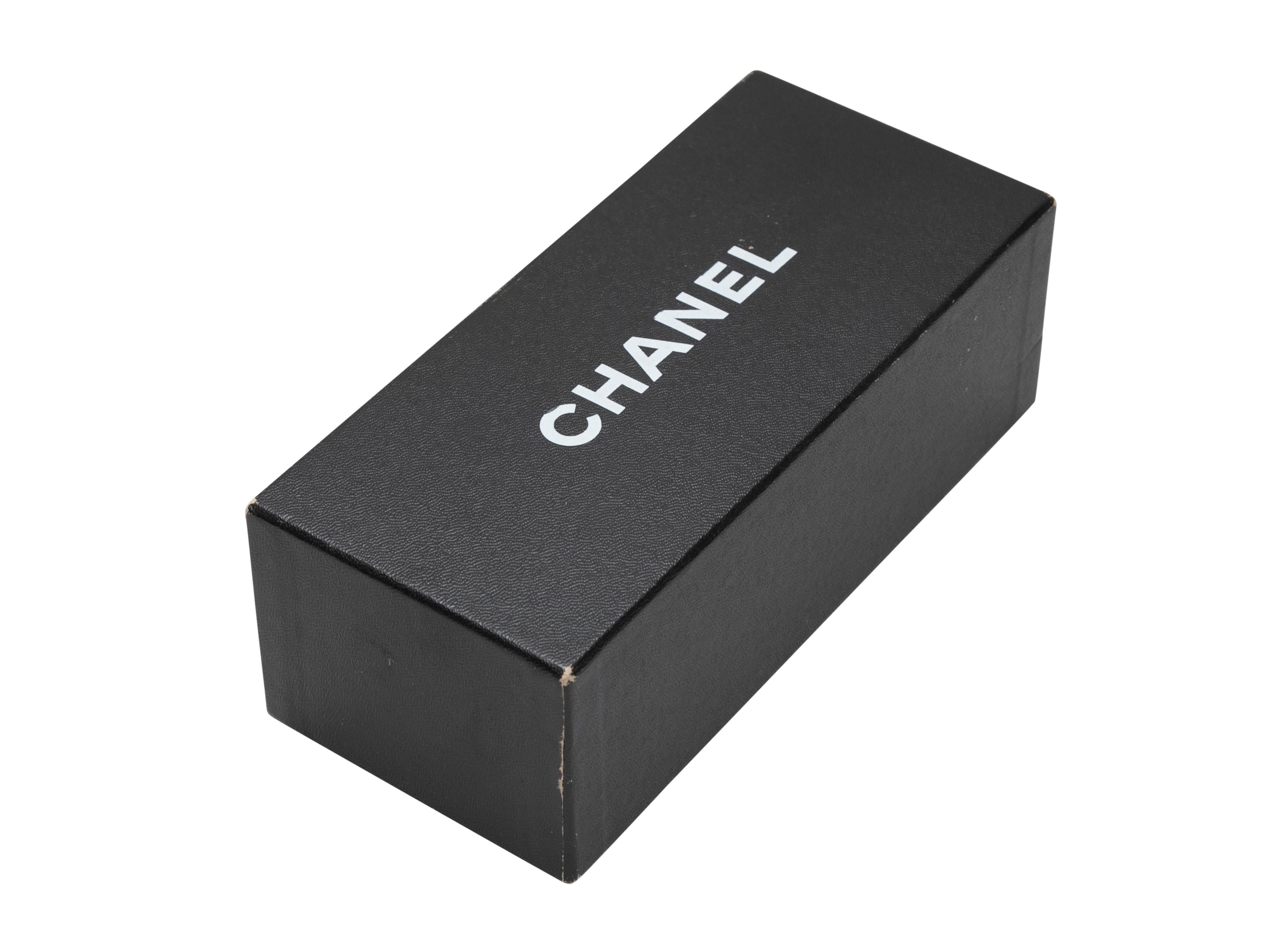 Black Chanel Oversized Sunglasses 2