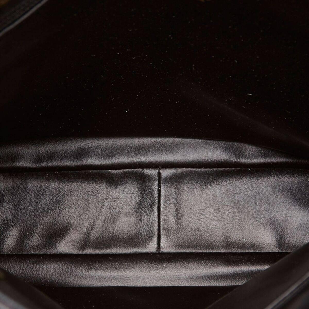 Black Chanel Quilted Nylon Shoulder Bag 2