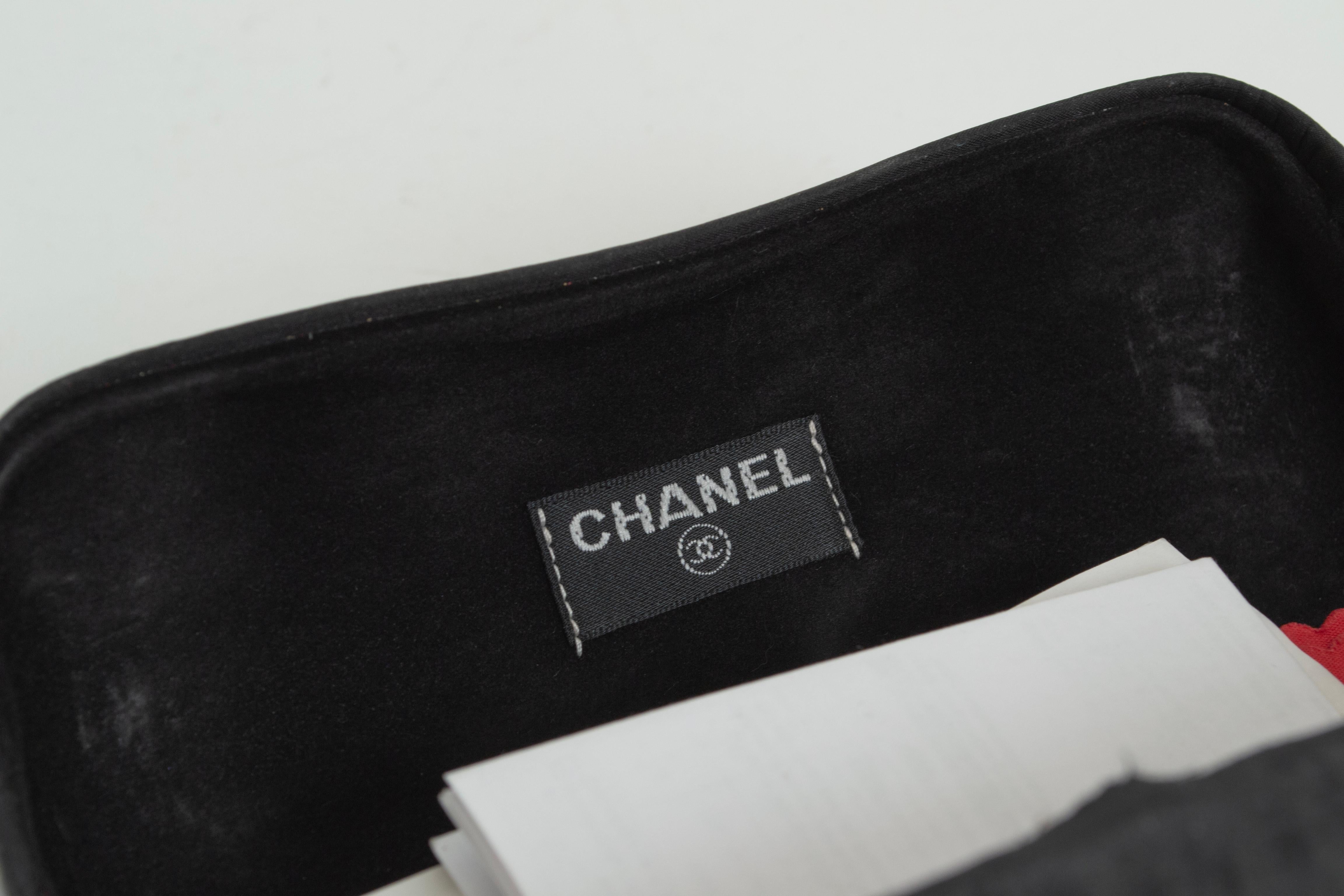 Gafas de sol Chanel CC rectangulares negras Estilo 5011 c 501/91 - 51-19-135 mm, 2000 en venta 11