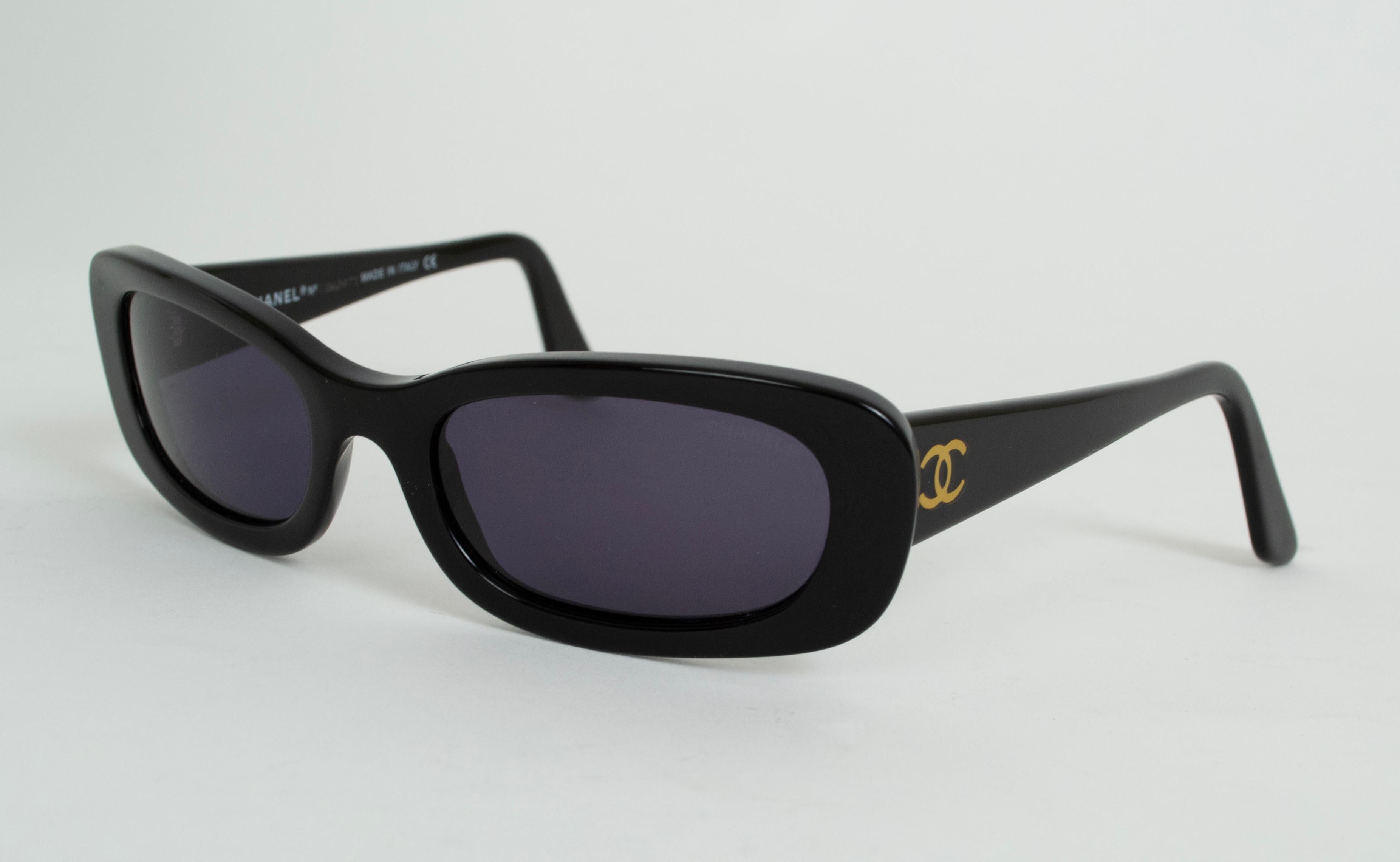 Gafas de sol Chanel CC rectangulares negras Estilo 5011 c 501/91 - 51-19-135 mm, 2000 Negro en venta