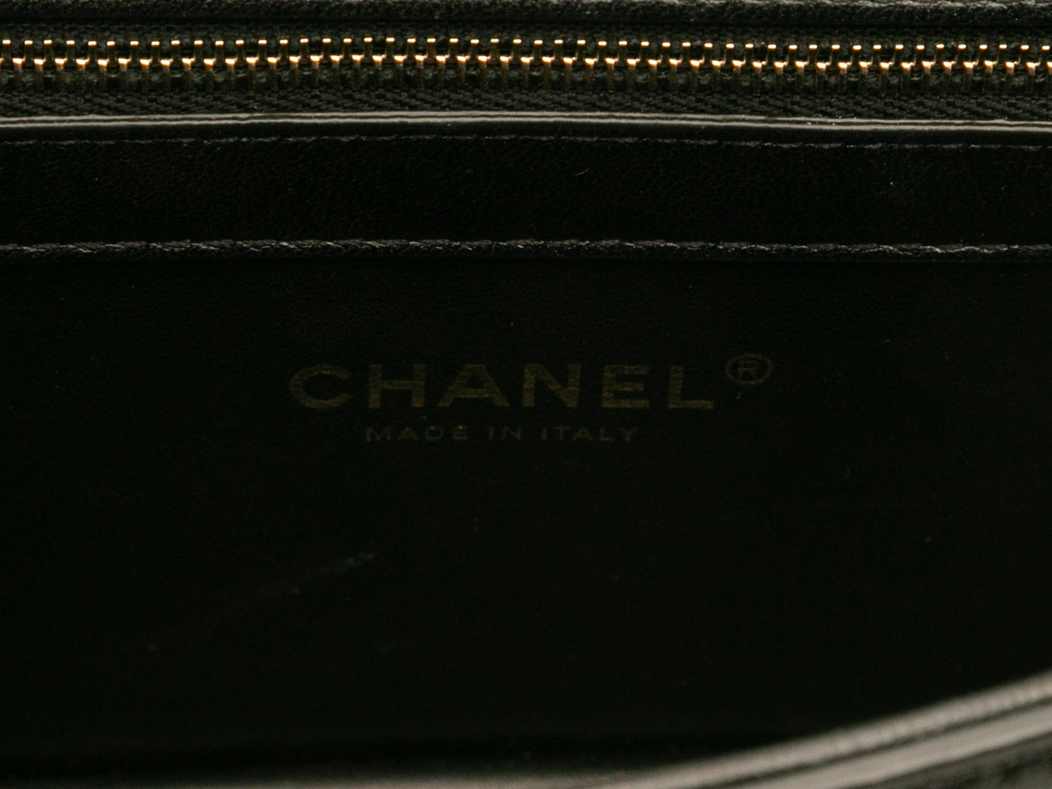 Black Chanel Small Coco Luxe Flap Bag 3