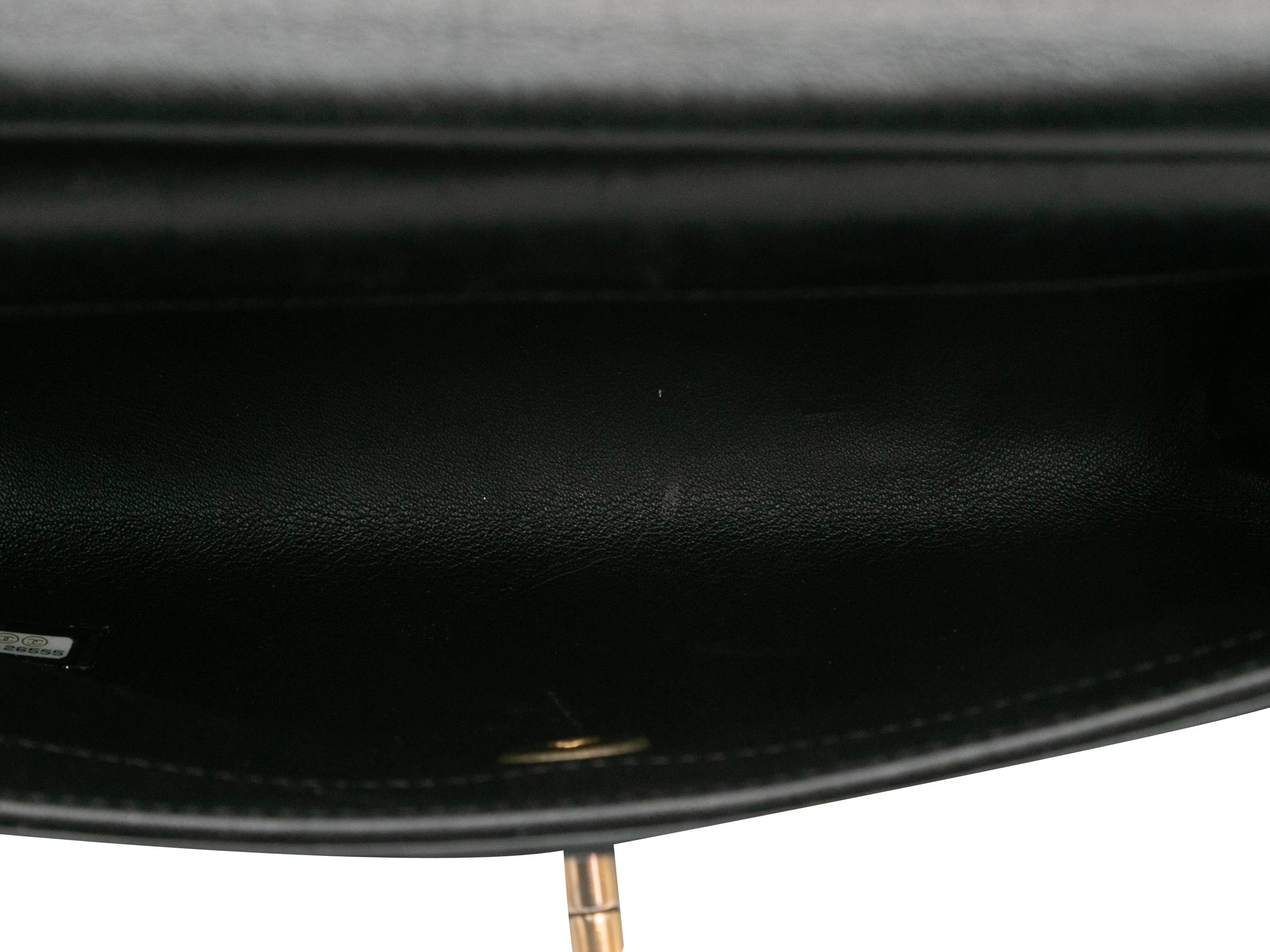 Black Chanel Small Coco Luxe Flap Bag 4