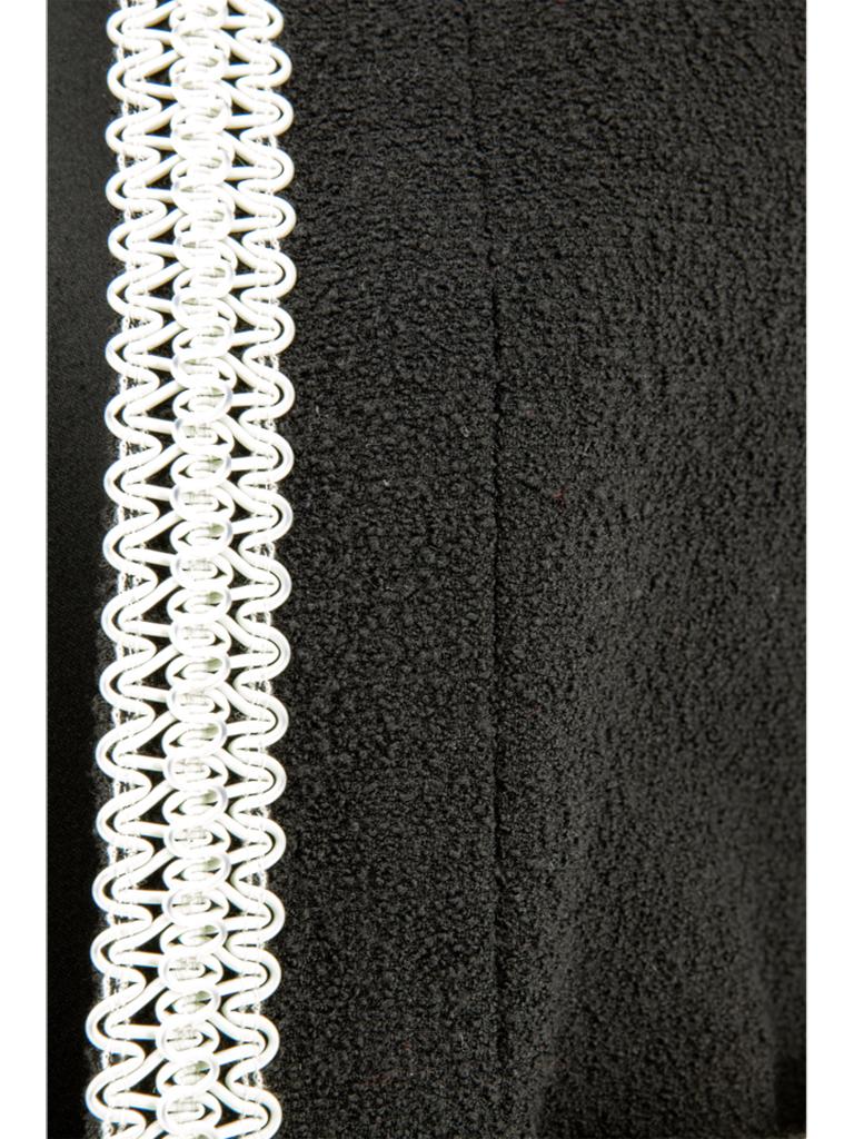 Black Chanel Suit With Scoubidou Braid SS 1994 For Sale 5