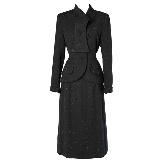 rare ELSA SCHIAPARELLI 1930's velvet and silk embriodered coat at 1stDibs