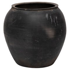 Vase provincial chinois noir, C.I.C. 1900